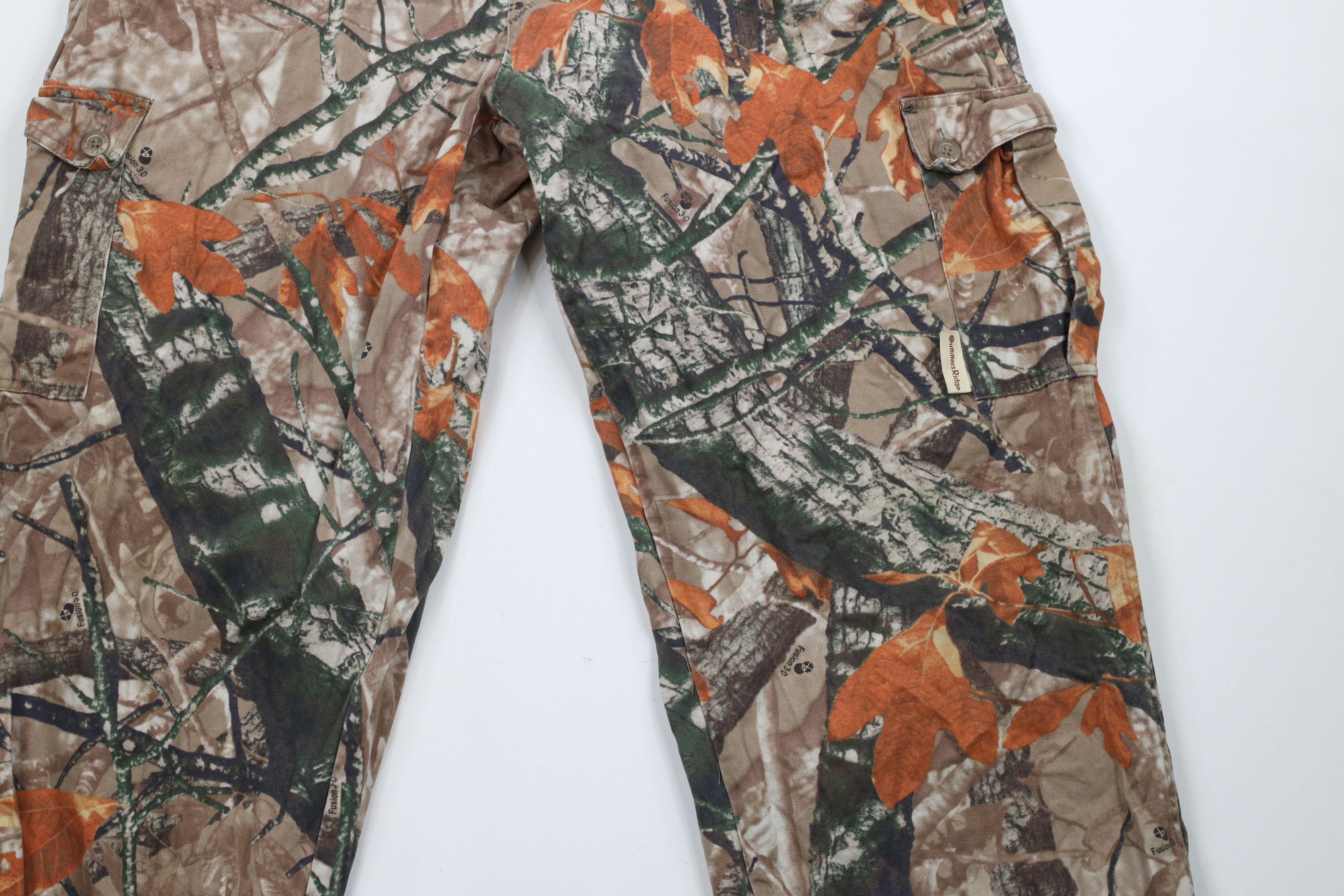 Vintage Vintage 90s Streetwear Camouflage Wide Leg Cargo Pants Size US 38 / EU 54 - 3 Thumbnail