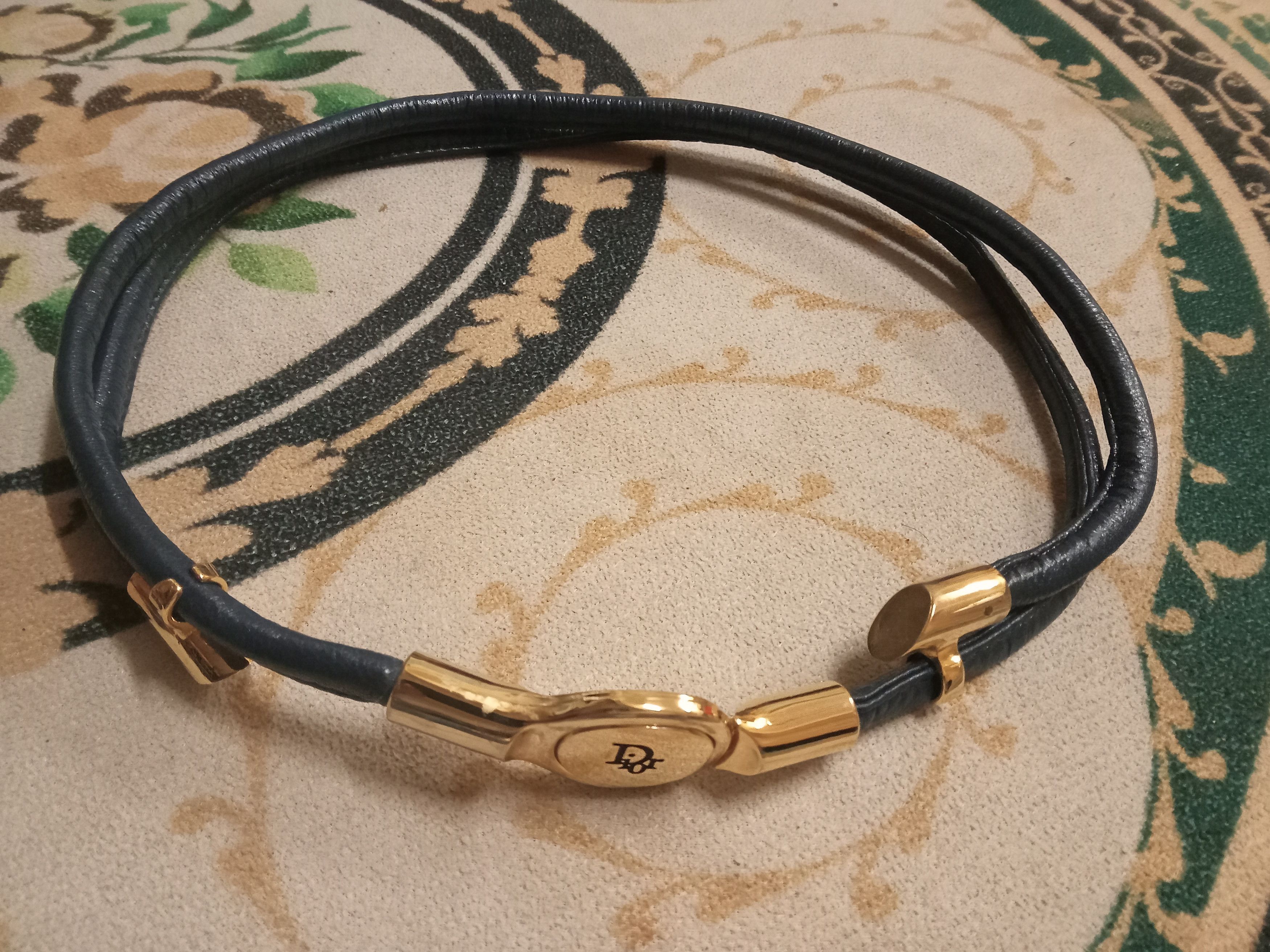 Dior Dior Leather Belt Size ONE SIZE - 1 Thumbnail