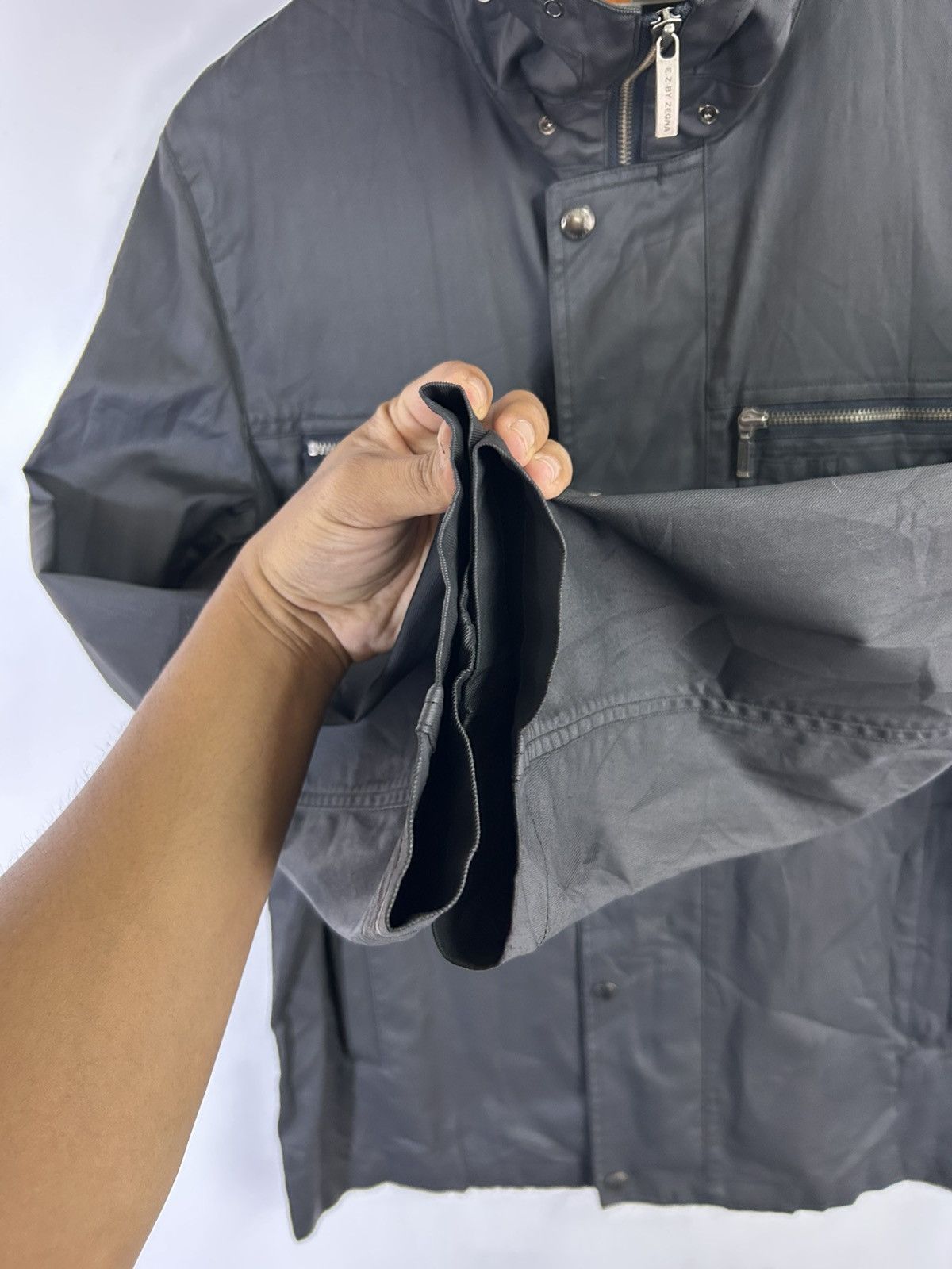 Z Zegna 🔥Zegna Hoodies Workwear Multipocket Zipper Jacket Size US M / EU 48-50 / 2 - 8 Thumbnail