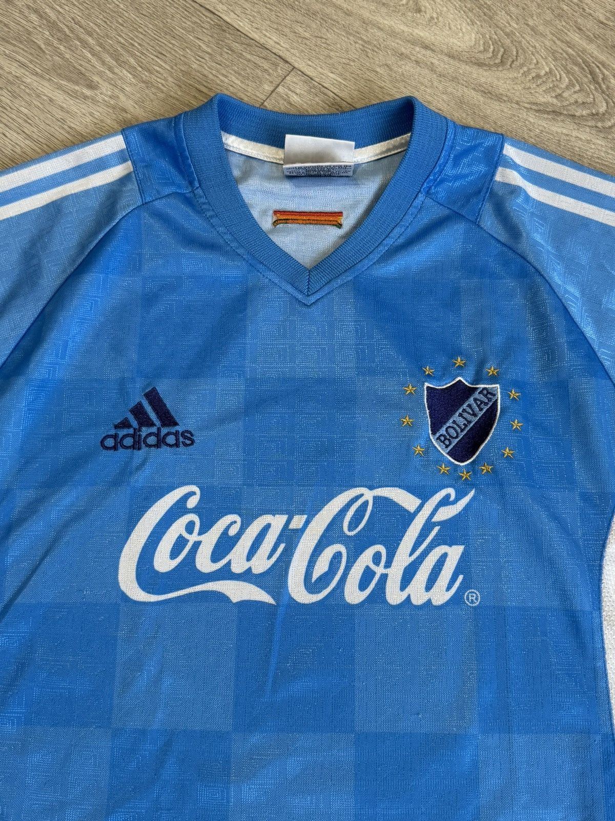 Adidas × Vintage 🔷Rare Vintage Adidas Bolivar 2002/03 Soccer jersey🔷 Size US L / EU 52-54 / 3 - 4 Thumbnail