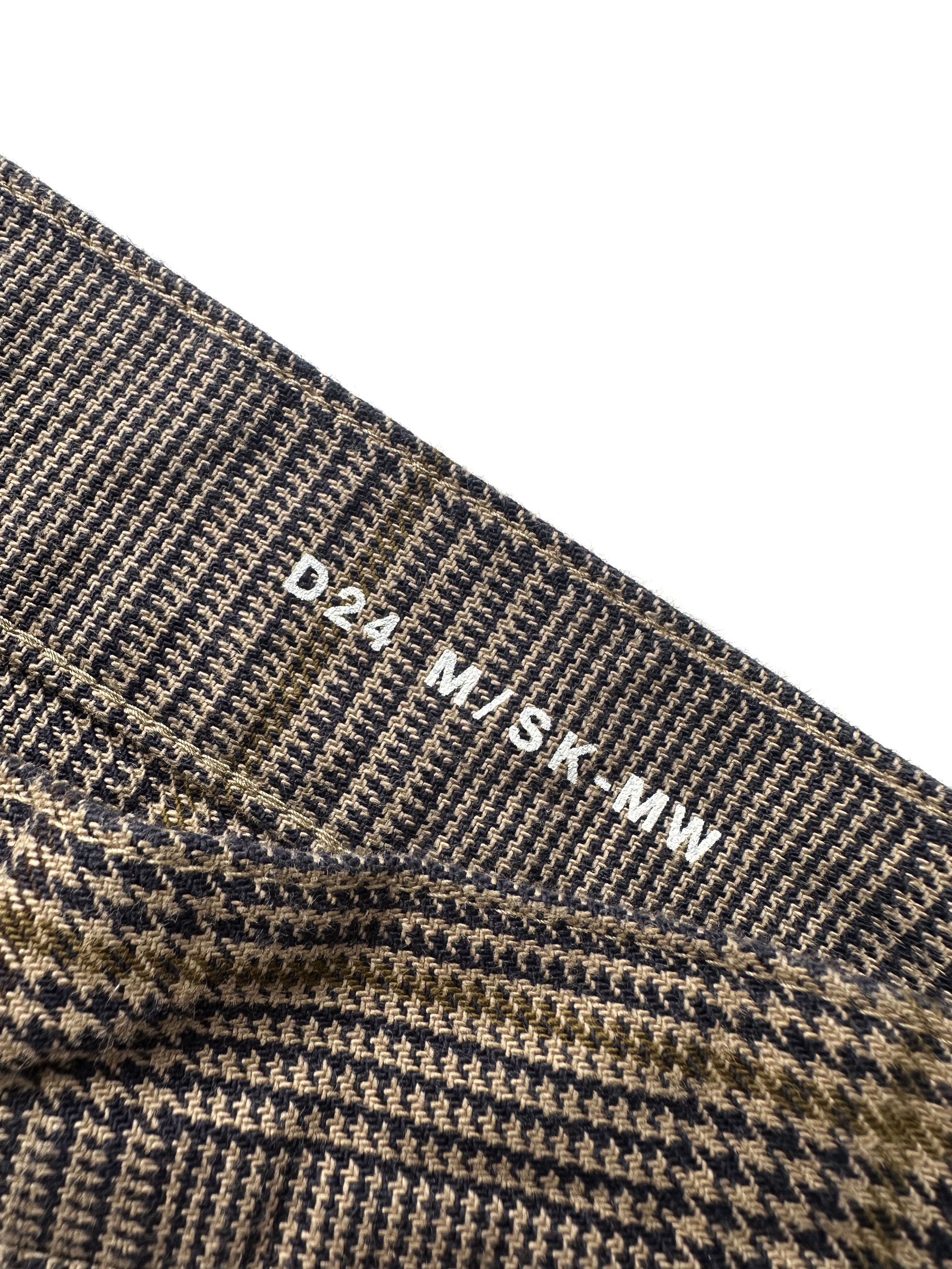 Saint Laurent Paris Saint Laurent D24 Checkered plaid pants Size US 28 / EU 44 - 8 Thumbnail