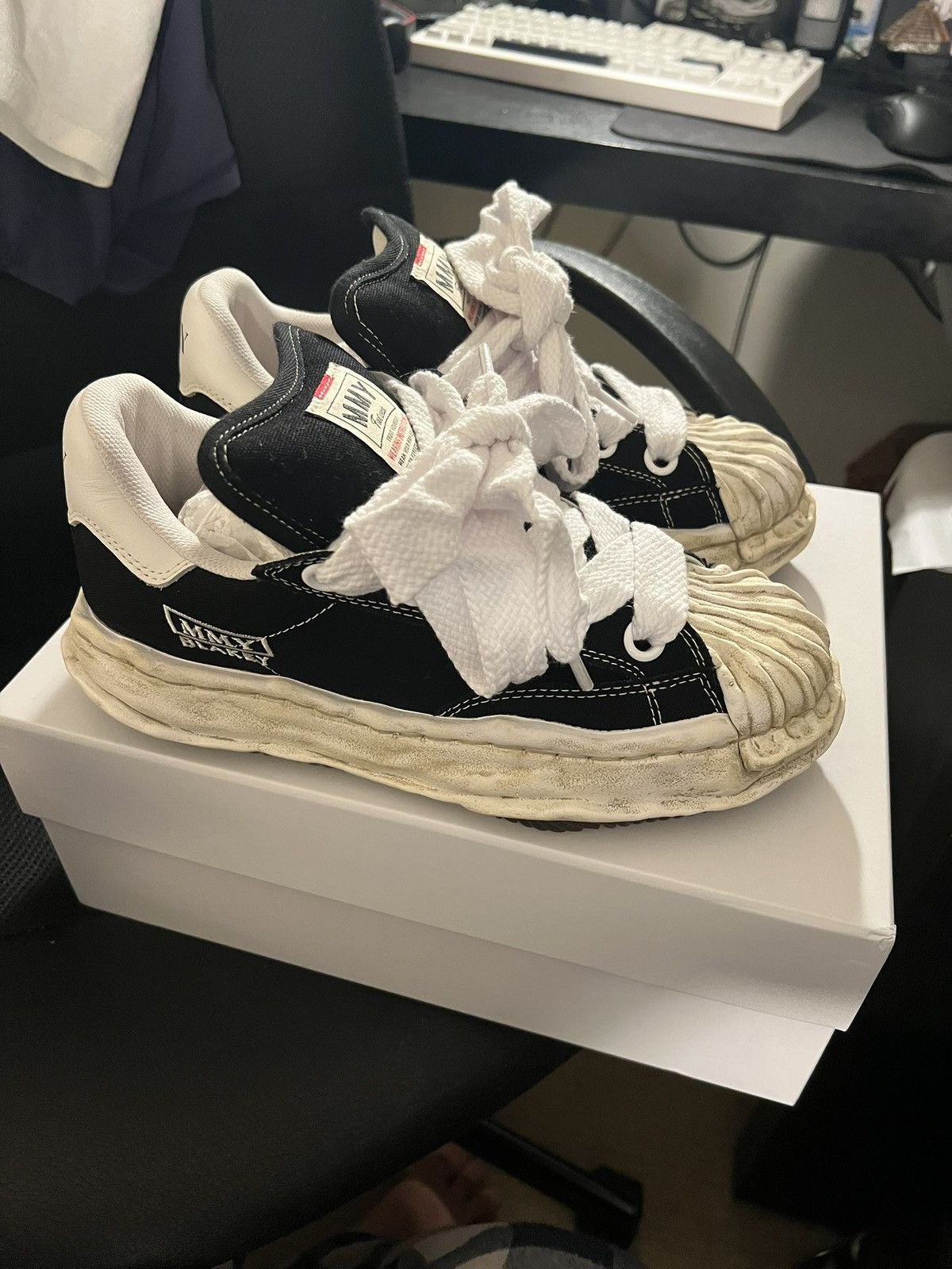 Maison MIHARA YASUHIRO Mihara Yasuhiro Blakey Original Sole Size US 8 / EU 41 - 2 Thumbnail