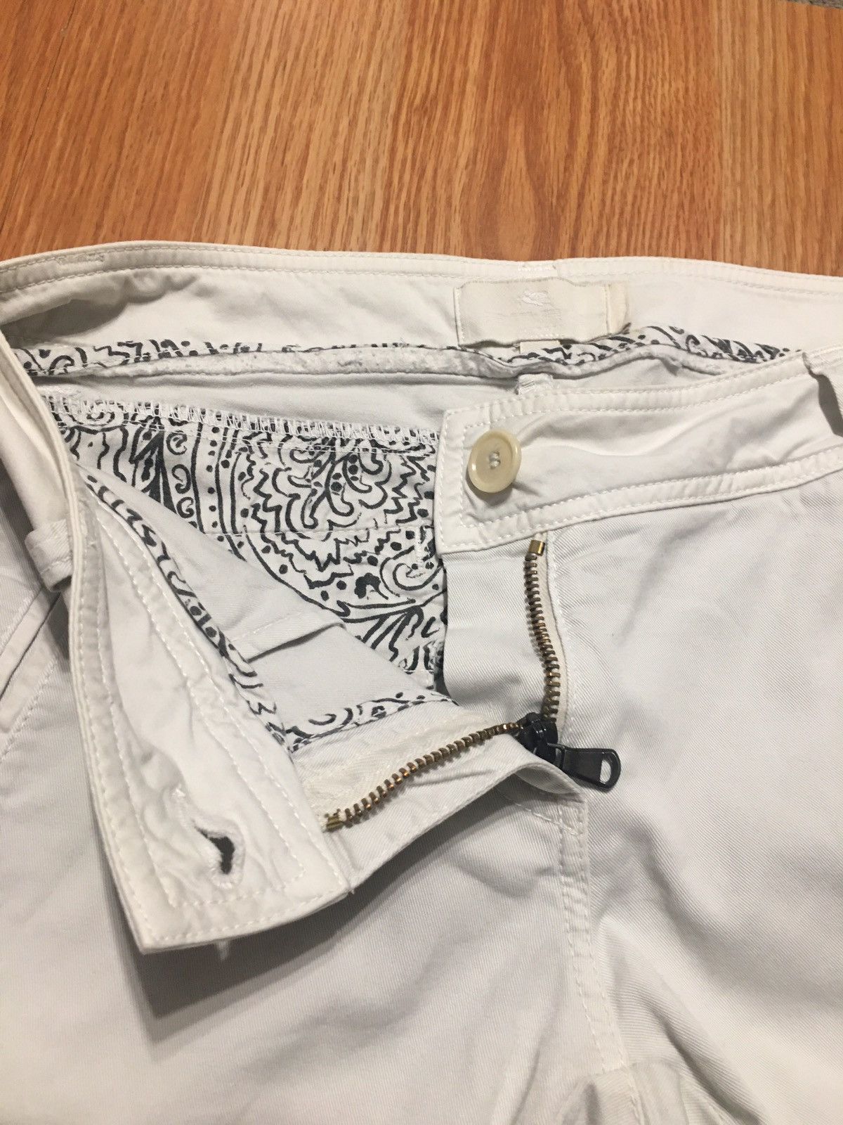 Etro ETRO Milano Denim White Womens Pants Size 42 Size 28" / US 6 / IT 42 - 8 Thumbnail