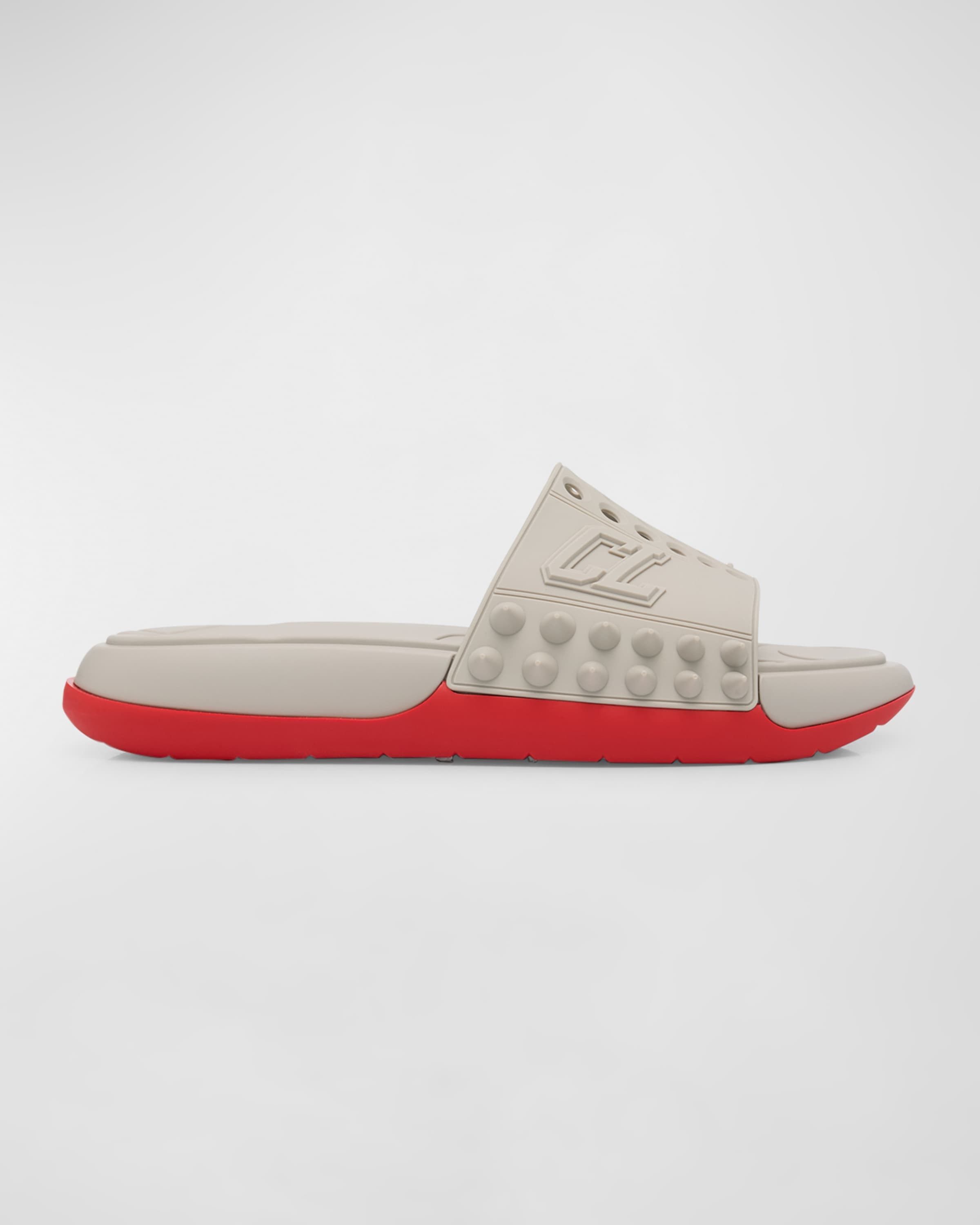 Christian Louboutin o1s1wg110925 Sandals in Grey Size US 7 / EU 40 - 2 Thumbnail