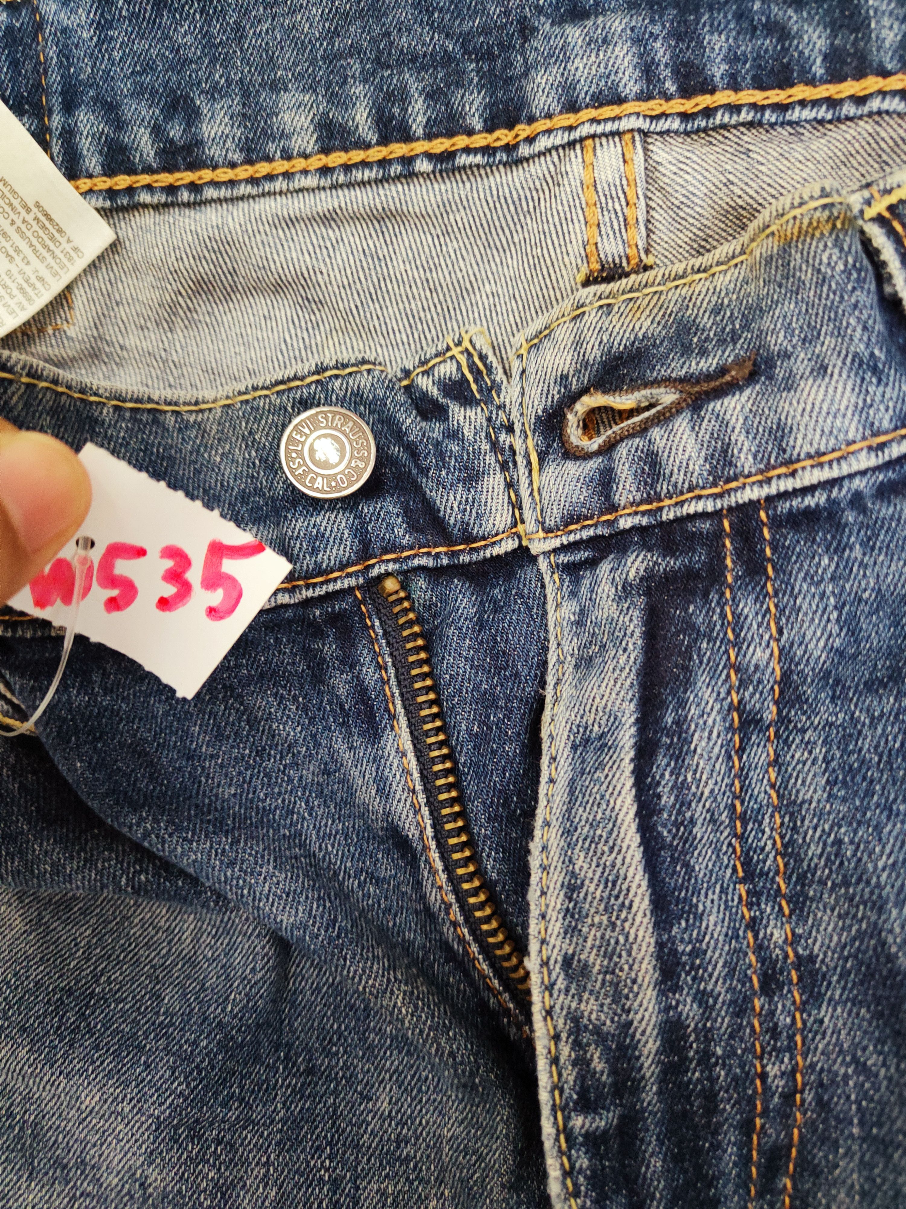 Levi's Levi's vintage Blue Distressed Ripped Jeans #W535 Size US 34 / EU 50 - 19 Thumbnail