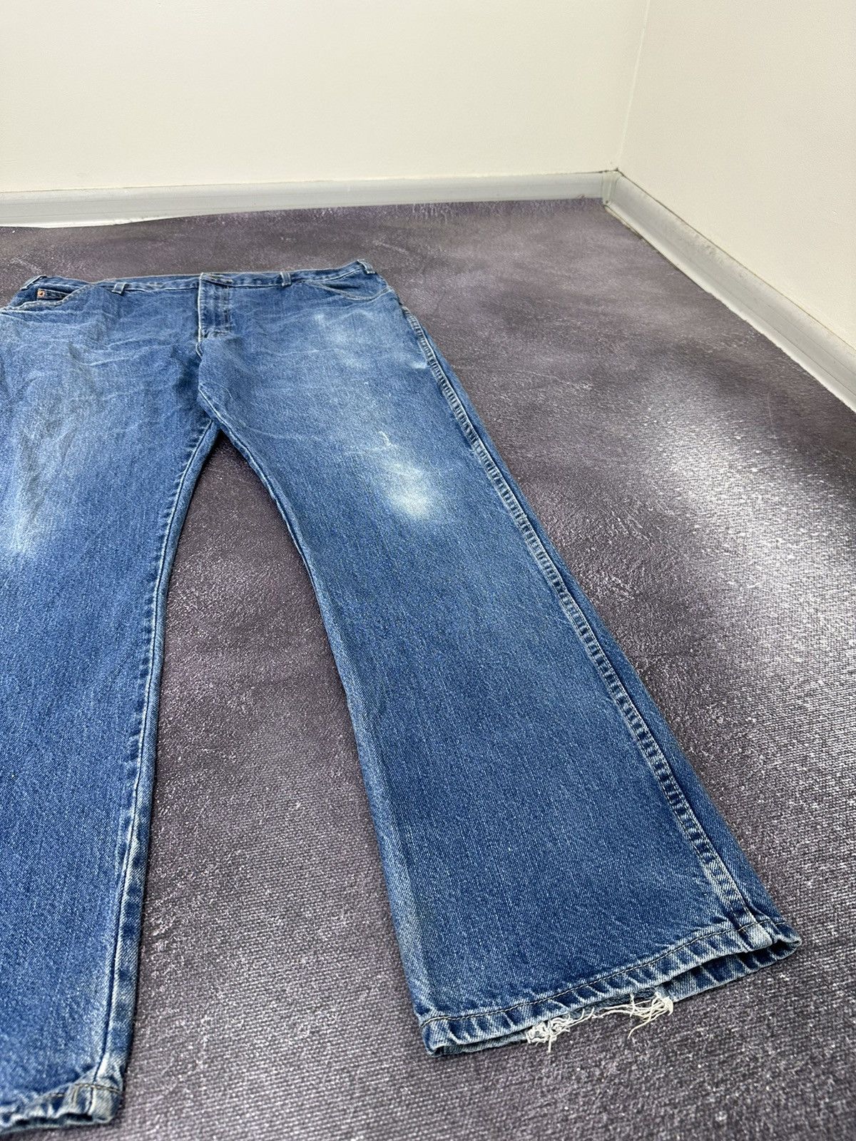 Dickies Vintage Dickies Faded Opium Blue Denim Baggy USA Work Jeans Size US 40 / EU 56 - 11 Thumbnail