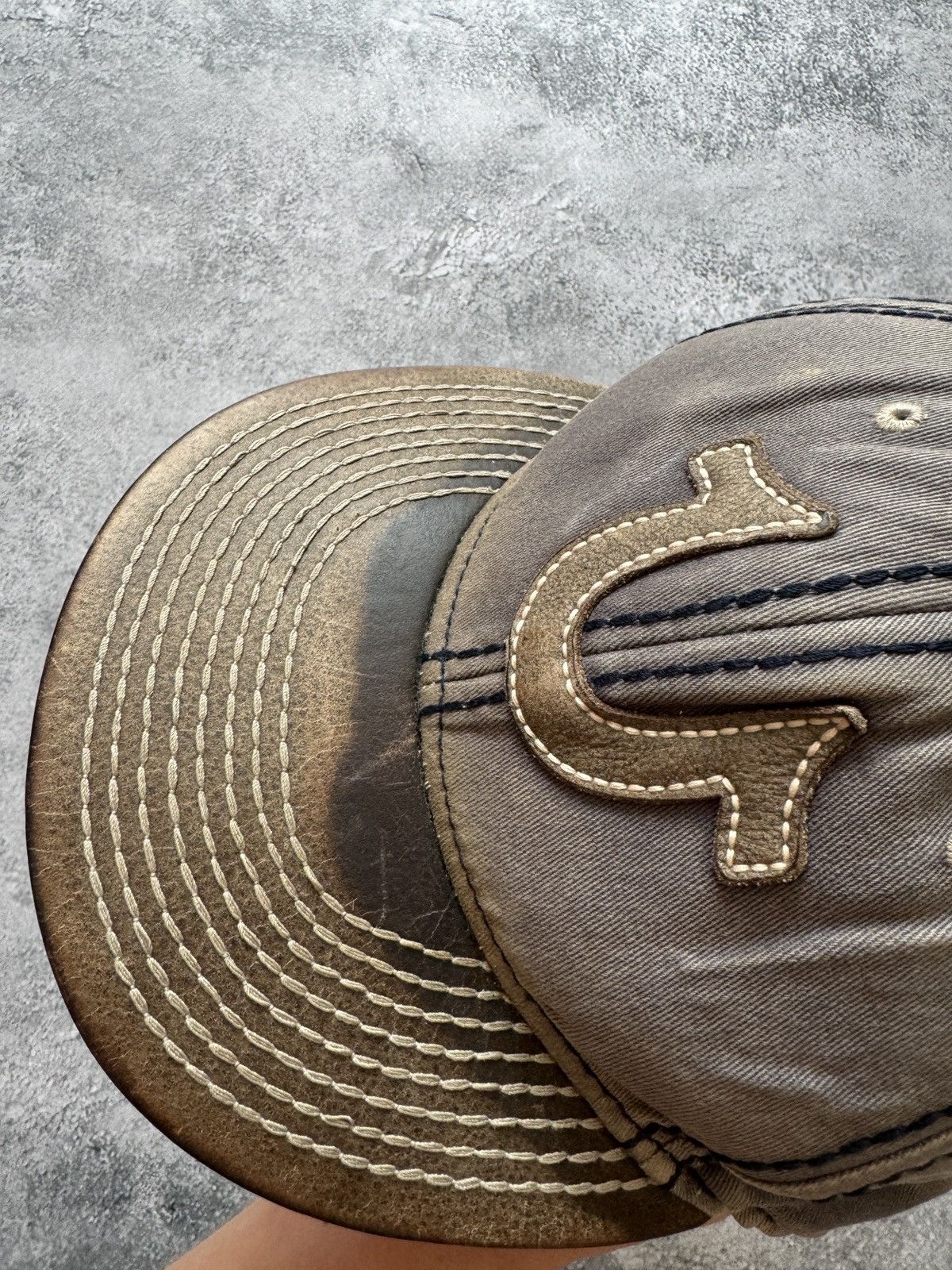 True Religion × Vintage Vintage True Religion Cap OS Size ONE SIZE - 6 Thumbnail