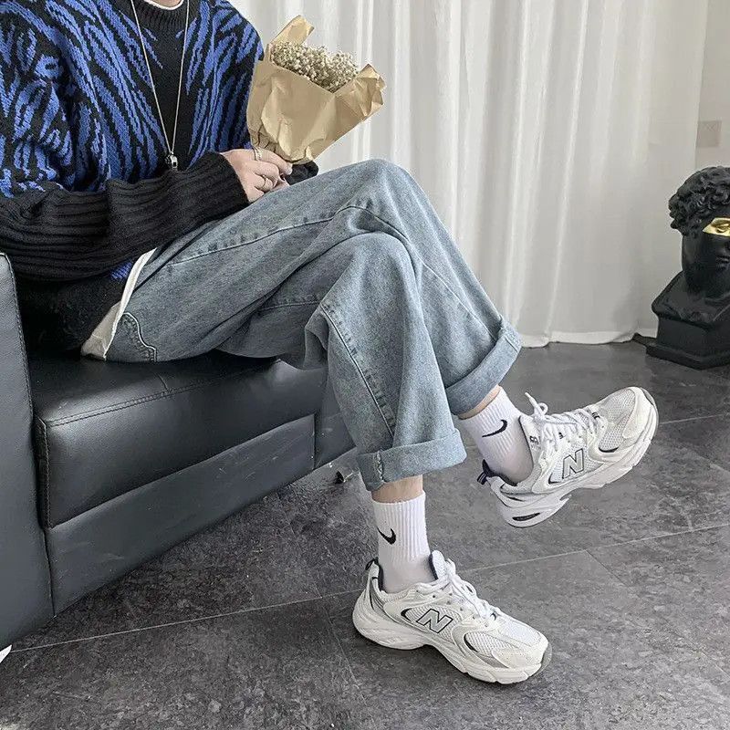 Japanese Brand Loose casual wide leg jeans Size US 30 / EU 46 - 2 Thumbnail