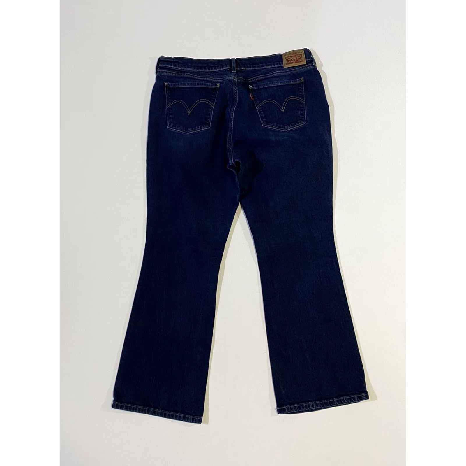Levi's VINTAGE? Levis 515 Bootcut Womens Jeans Dark Wash Blue Mid Rise size 16s 32x30 Size 38" / US 16 / IT 52 - 2 Thumbnail