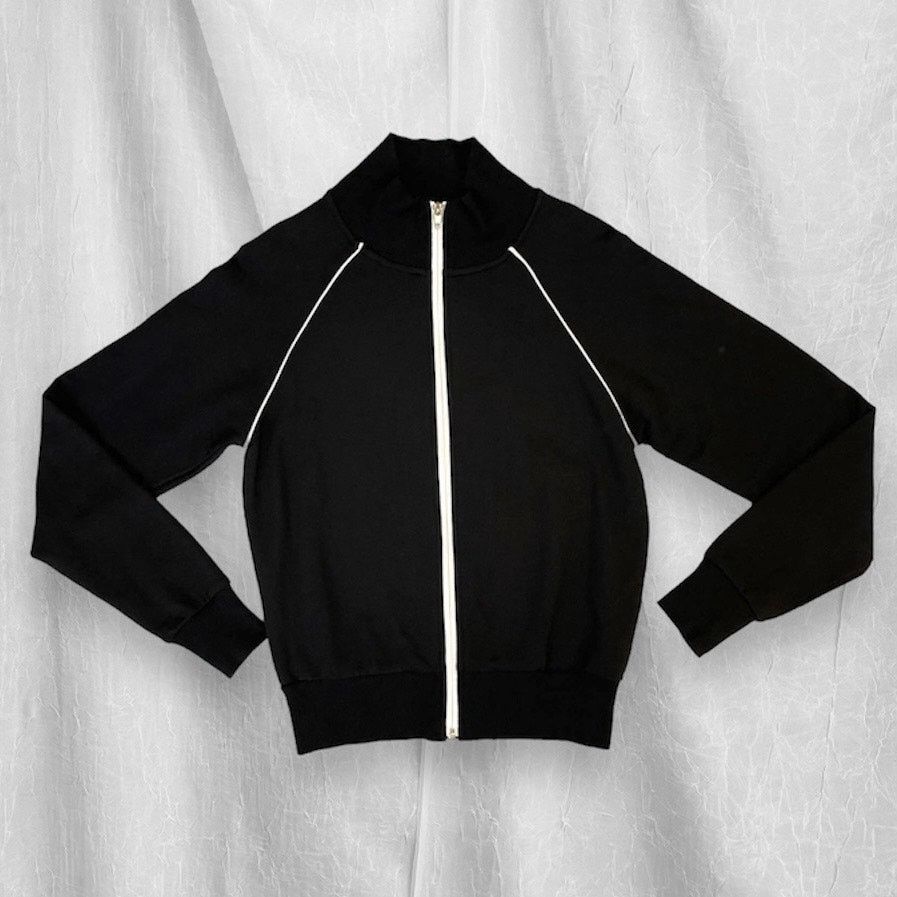 Forever 21 Black Sporty Track Jacket White Piping XXI Forever 21 Small Size S / US 4 / IT 40 - 17 Thumbnail