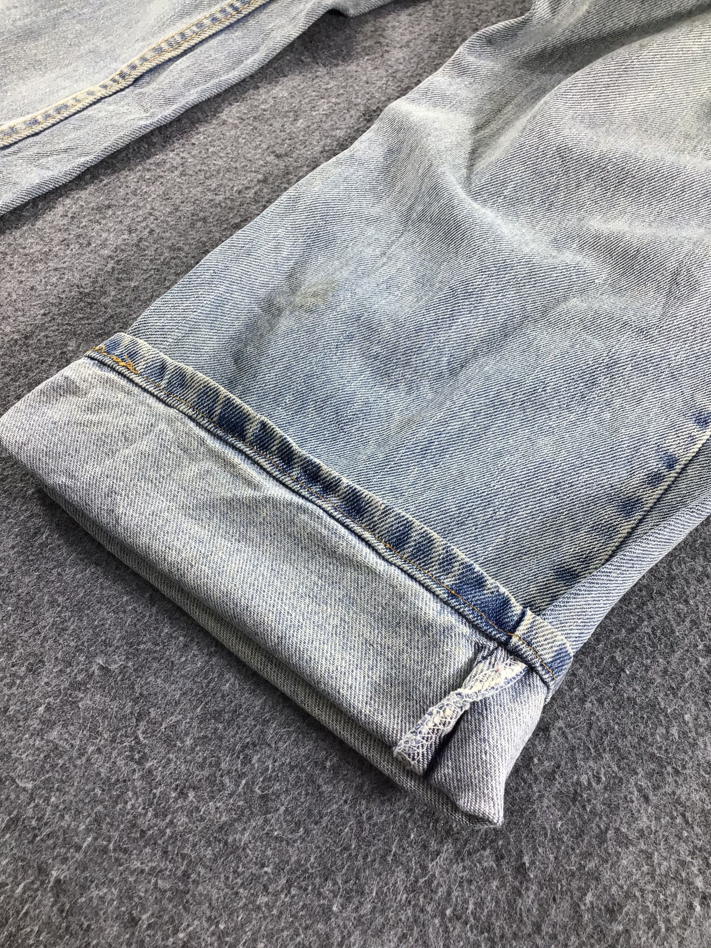 Levi's Vintage Levis 550 Jeans Dirty Light Wash - J500 Size US 37 - 7 Thumbnail
