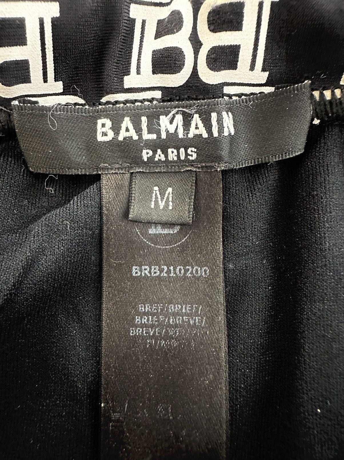 Balmain Balmain Logo Swimwear briefs Size US 31 - 4 Thumbnail
