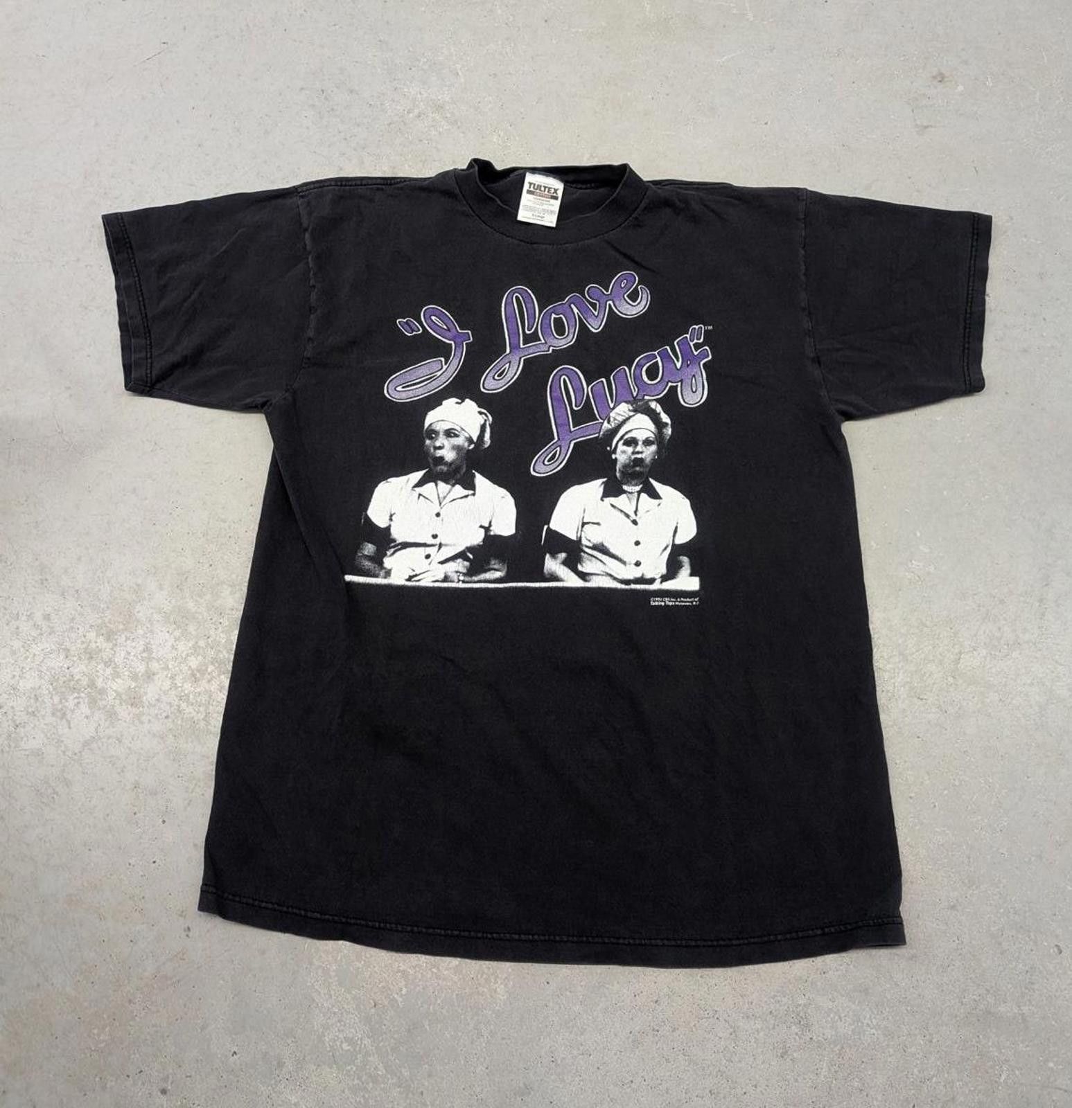 Tultex Vintage 1992 I Love Lucy Tv Show Promo t-shirt Size US XL / EU 56 / 4 - 1 Thumbnail
