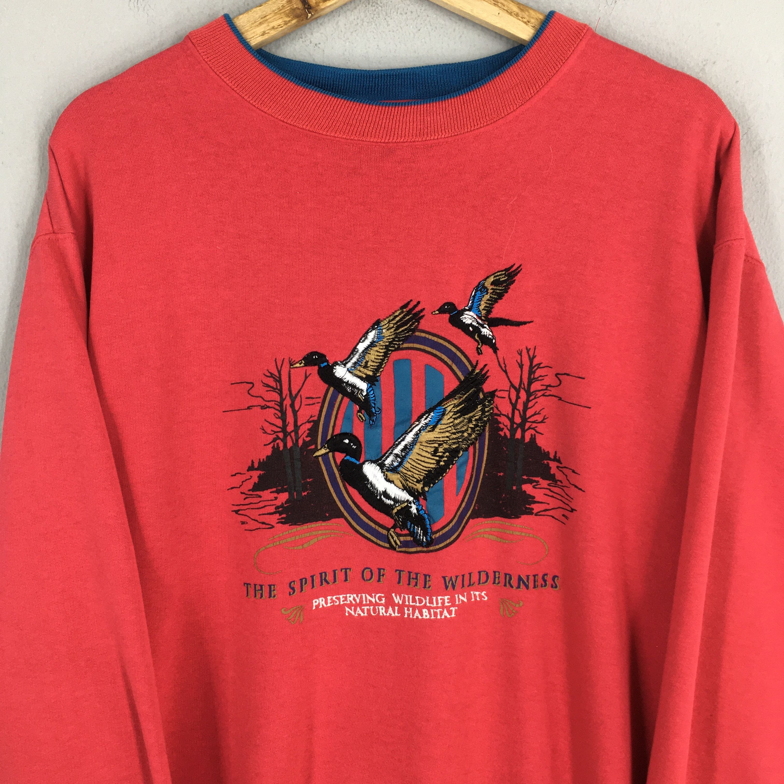 Habitat × Vintage Vintage Natural Habitat Outfitters Sweatshirt Large Size US L / EU 52-54 / 3 - 2 Thumbnail