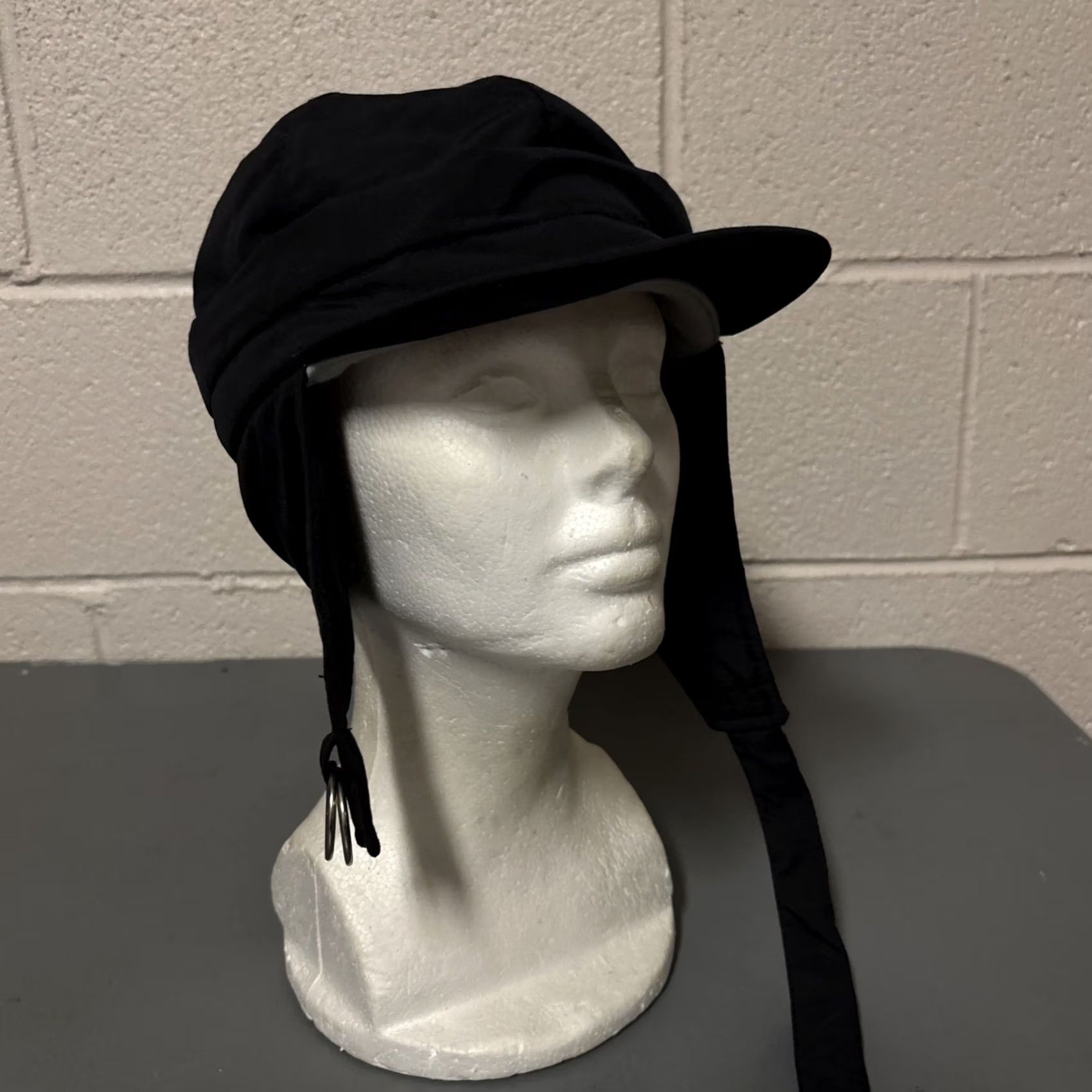 Bogner Bogner Womens Baseball Cap Hat Nylon Tie Back Black Size Medium Size ONE SIZE - 2 Thumbnail