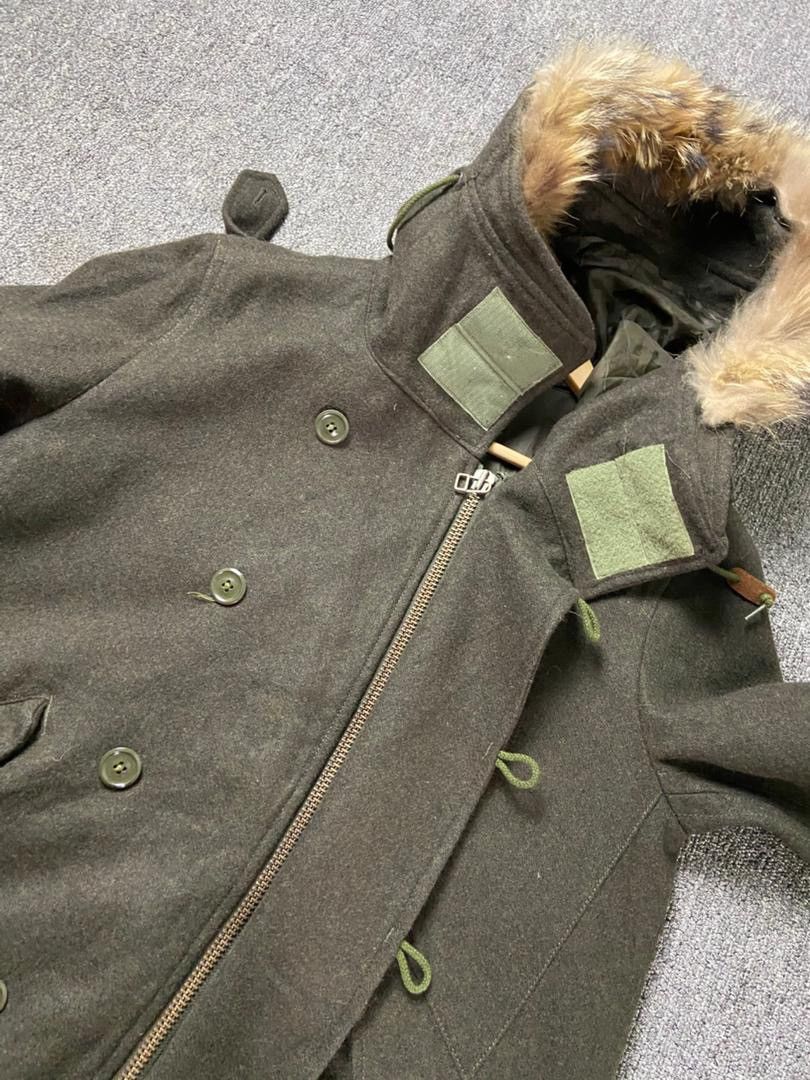 Beams Japan Vintage BEAMS Wool Fishtail Parka Jacket (203) Size US L / EU 52-54 / 3 - 6 Thumbnail