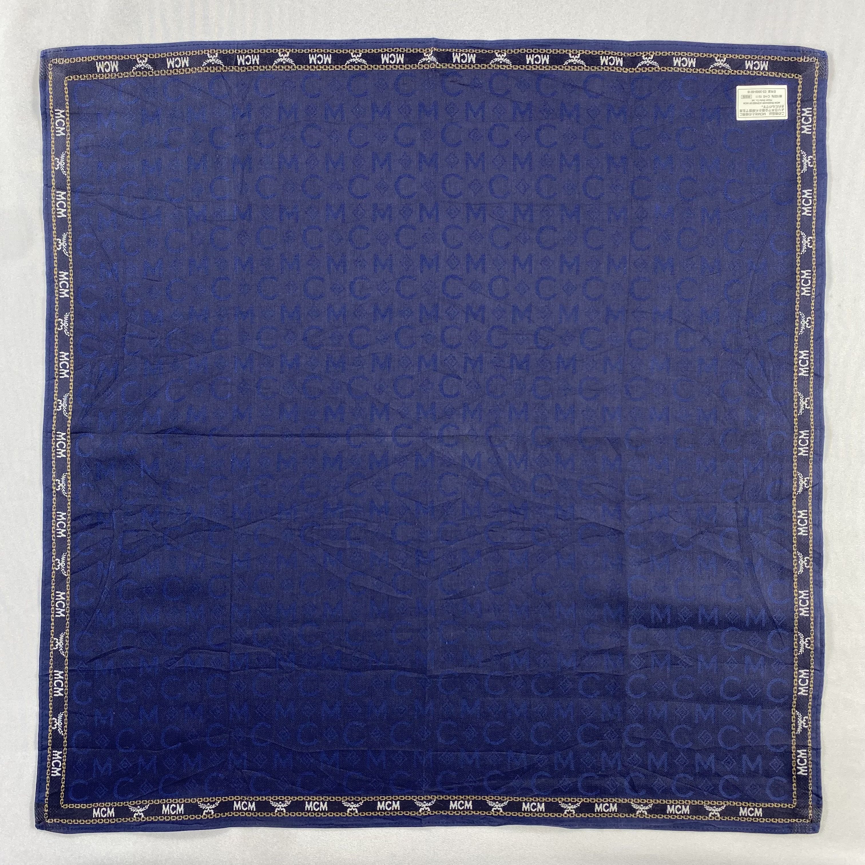 MCM × Vintage MCM Neckerchief / Bandana / Handkerchief-P912 Size ONE SIZE - 1 Thumbnail