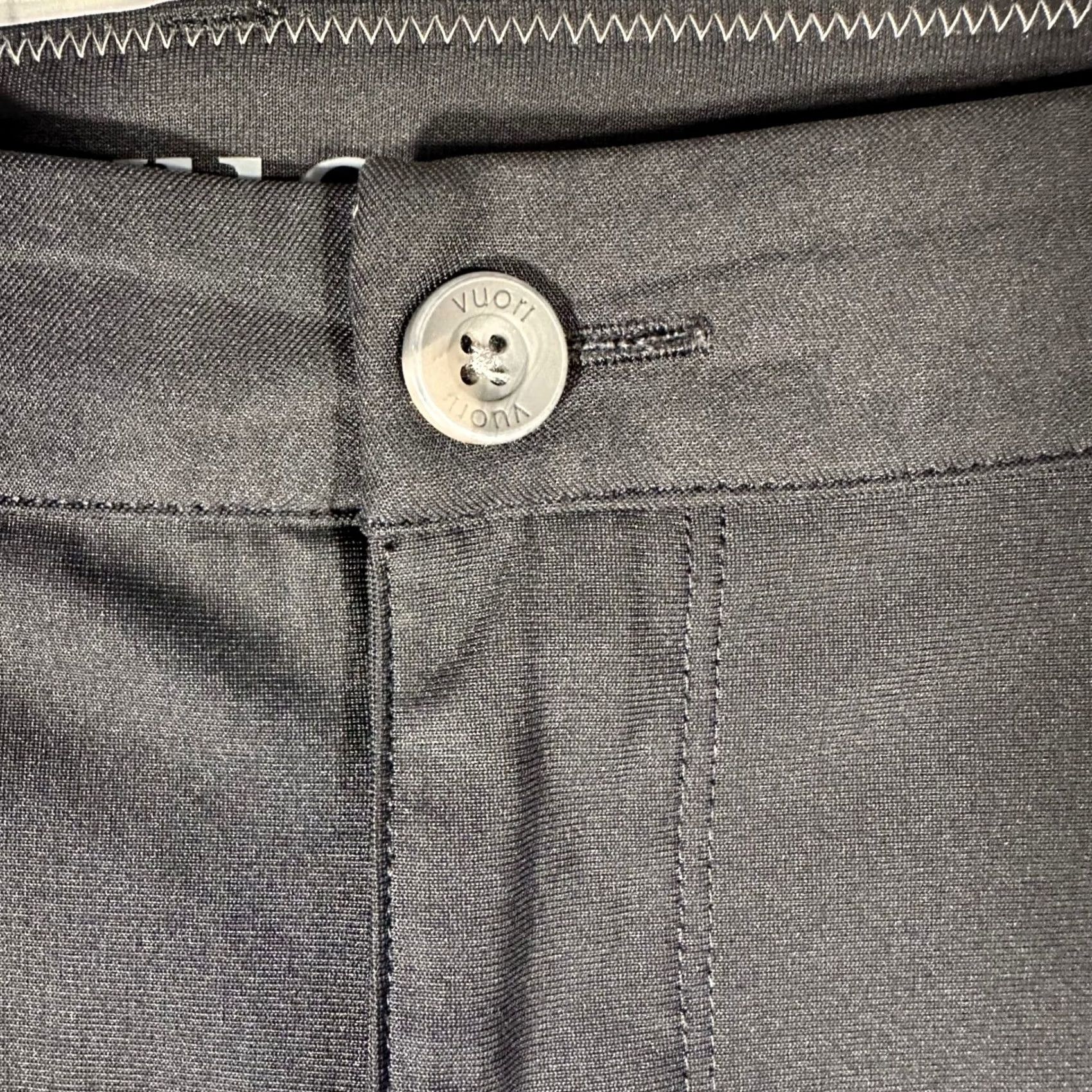 Vuori Vuori Meta Pants Mens 38 Black 5-Pocket Chino Slim Straight Casual Workwear Travel Pants Size US 38 / EU 54 - 3 Thumbnail