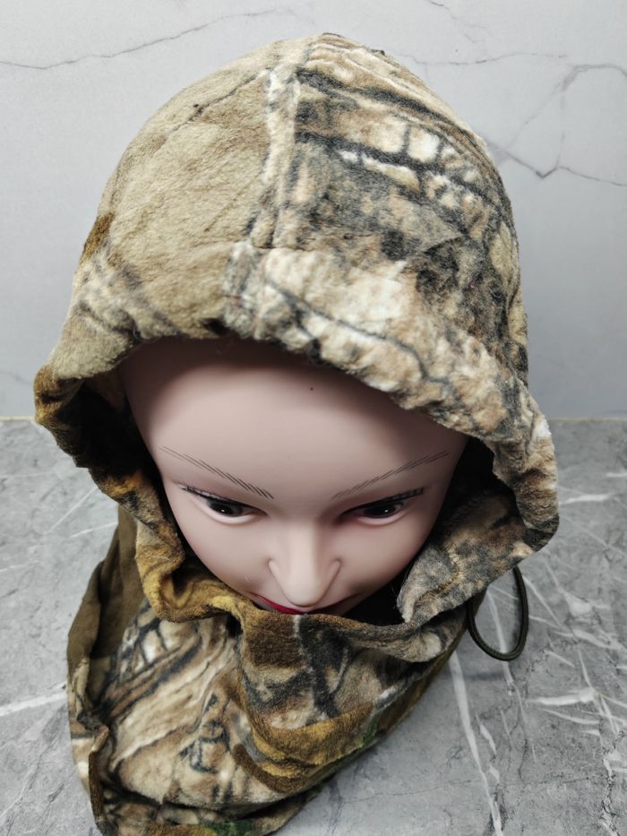 Japanese Brand Vintage Realtree Balaclava Cap Hat Size ONE SIZE - 3 Thumbnail