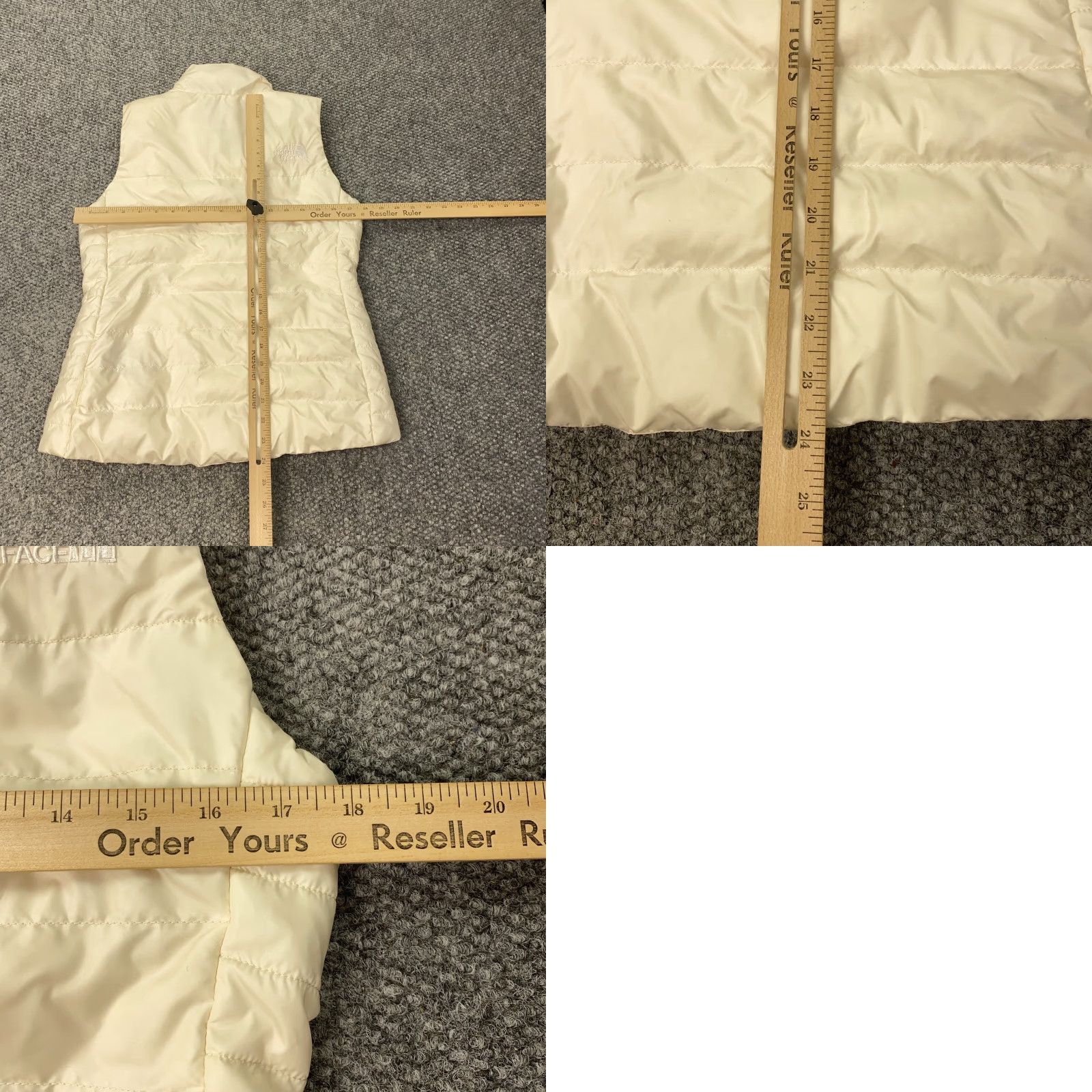 The North Face The North Face Aconcagua Vest Womens Small White Nylon Down Zip Full Size S / US 4 / IT 40 - 9 Thumbnail