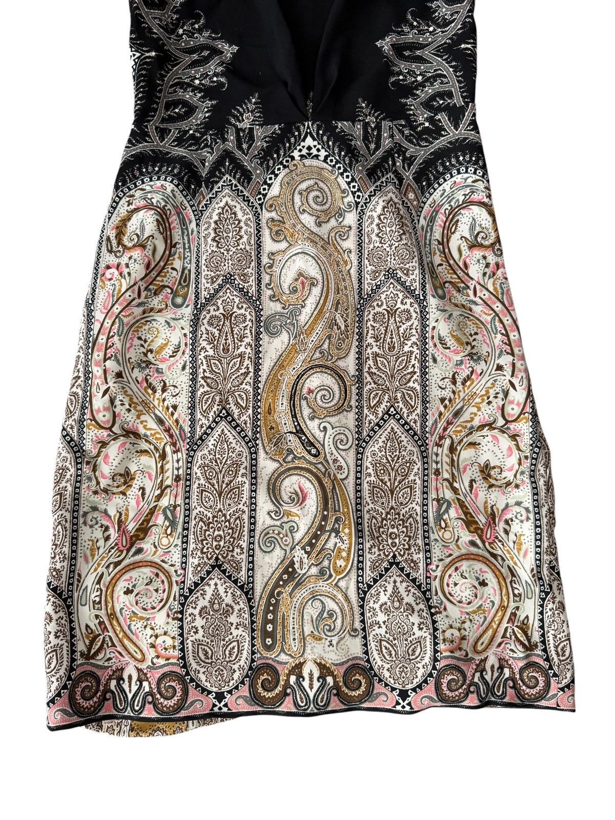 Etro ETRO Paisley Print Black Bodice Dress Size S / US 4 / IT 40 - 5 Thumbnail