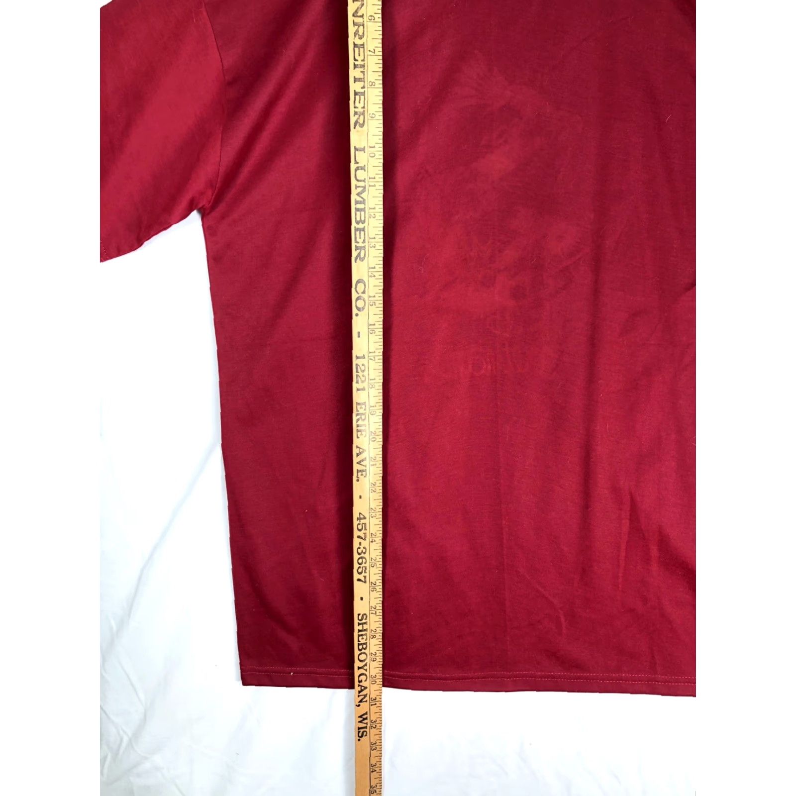 Vintage VINTAGE Vietnam Souvenir Embroidered T Shirt Red XL Dragon J23 | Unbranded Men T-Shirt Short Sleeve Crew Neck Embroidered 90s Decade 100% Size US XL / EU 56 / 4 - 8 Thumbnail