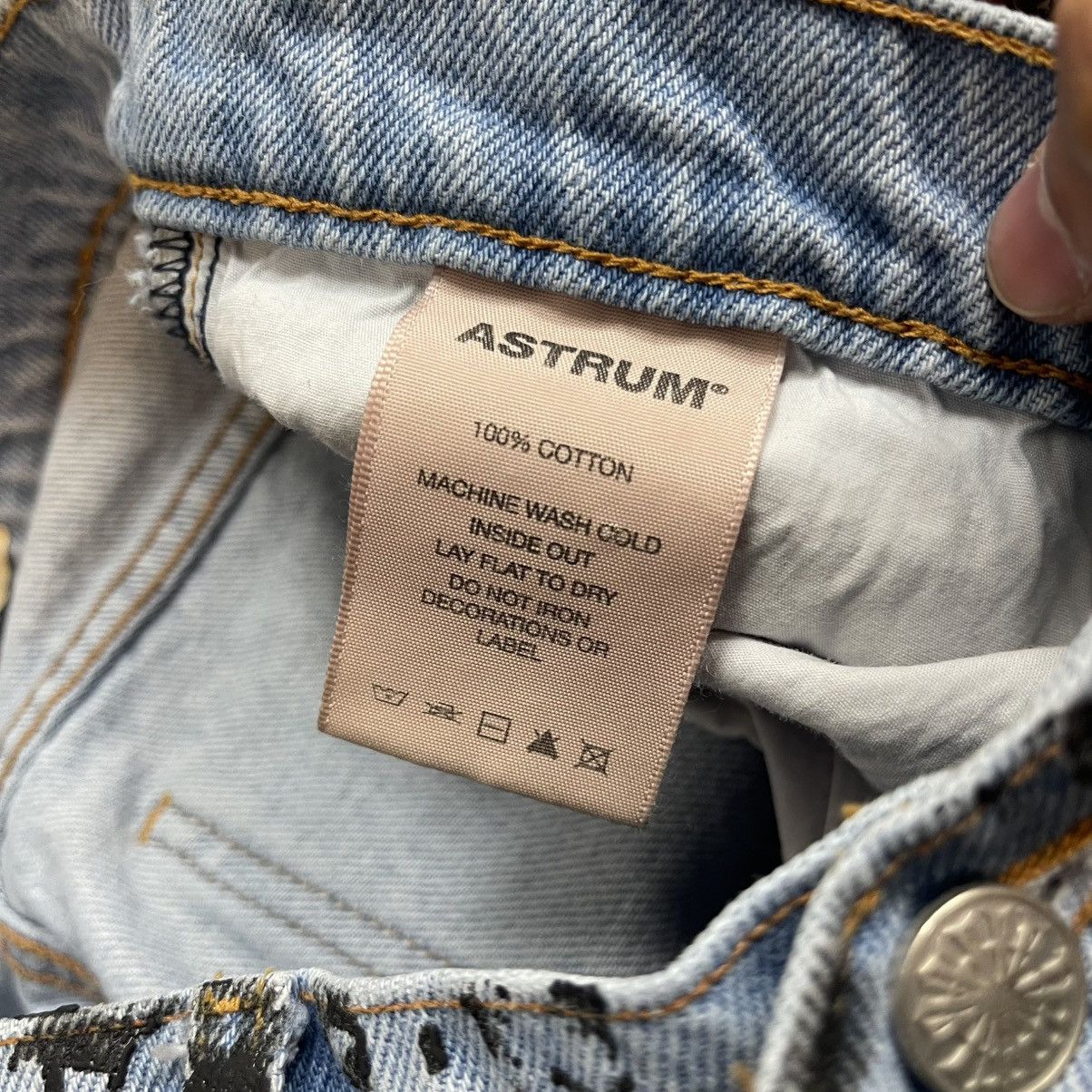 Vintage Astrum All Over Print Denim Size US 30 / EU 46 - 4 Thumbnail