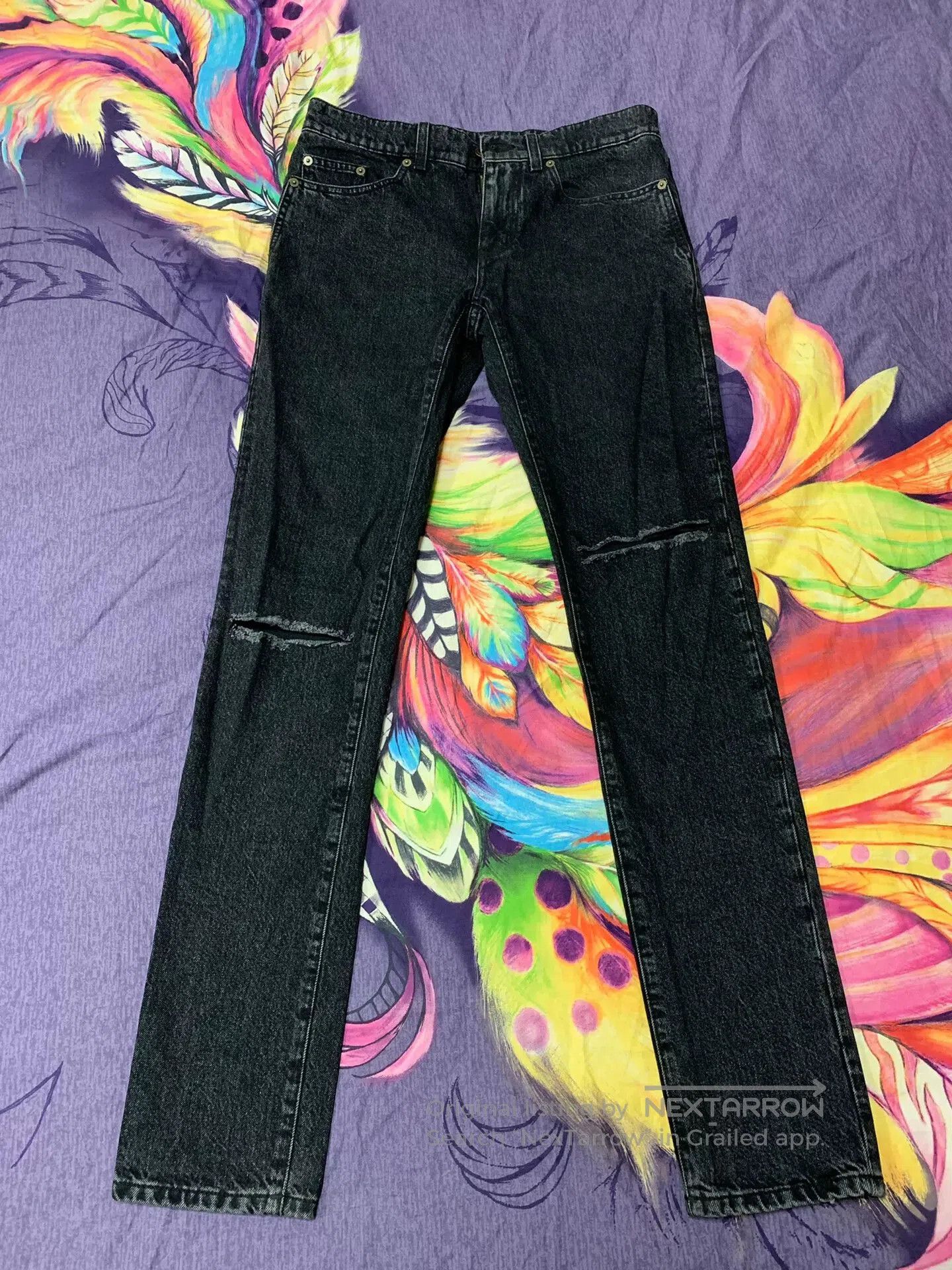 Saint Laurent Paris Saint Laurent D02 One-Cut Jeans Size 29. Size US 29 - 1 Thumbnail