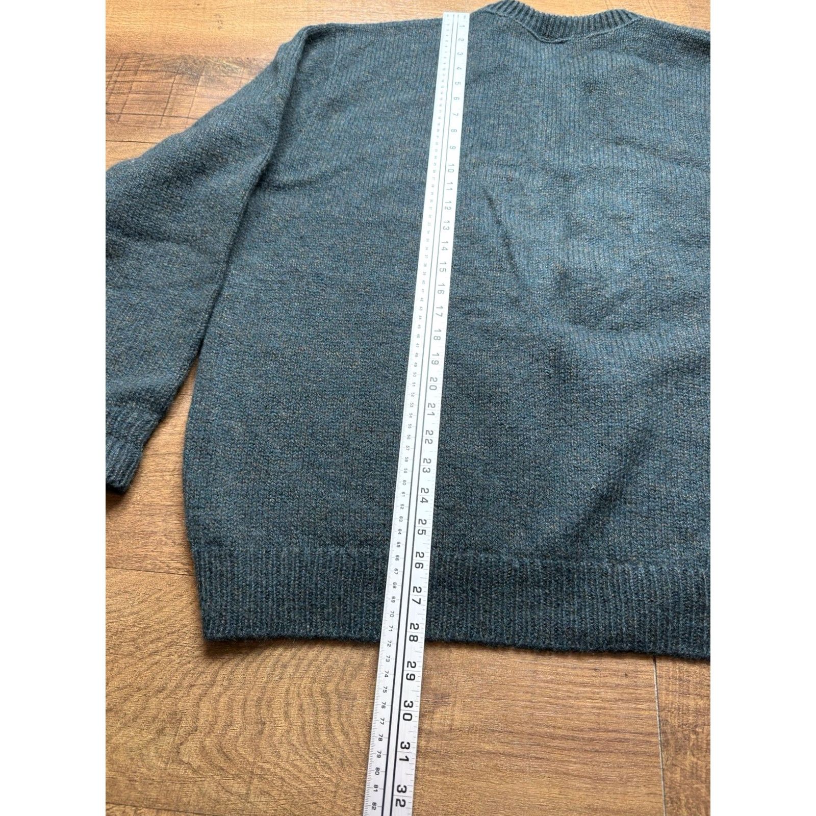 Vintage VINTAGE Woolrich Henley Sweater Mens L Forest Green 90s Wool Marled Pullover Crew Knit Button Casual Fall Winter Size US L / EU 52-54 / 3 - 8 Thumbnail