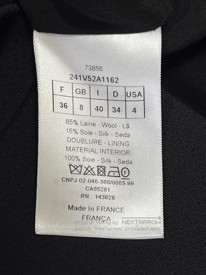 Dior Dior Black short coat Size XS / US 0-2 / IT 36-38 - 7 Thumbnail