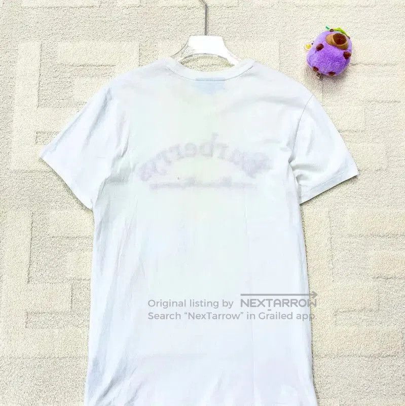 Other Burberry White Women's T-Shirt with Logo. Size M / US 6-8 / IT 42-44 - 2 Thumbnail