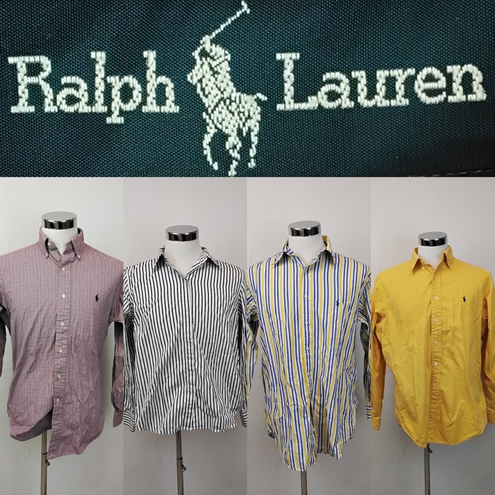 Polo Ralph Lauren Polo Ralph Lauren Lot of 4 Button Down Men's XL/16 Size US XL / EU 56 / 4 - 1 Thumbnail