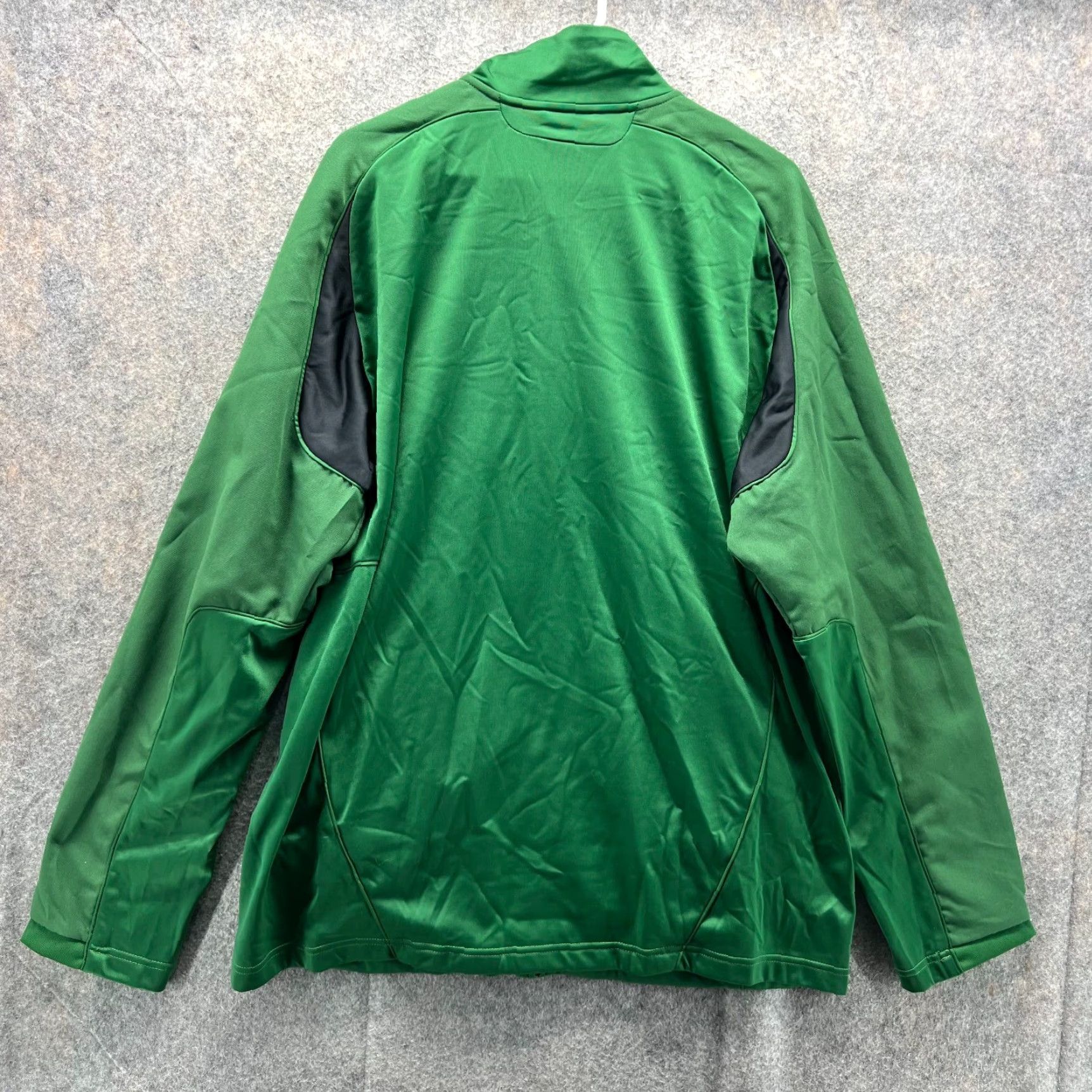 Adidas VINTAGE Adidas Jacket Men XL Green Yellow Track Portland Timbers 2010 RARE Soccer Bomber Jacke Size US XL / EU 56 / 4 - 2 Thumbnail