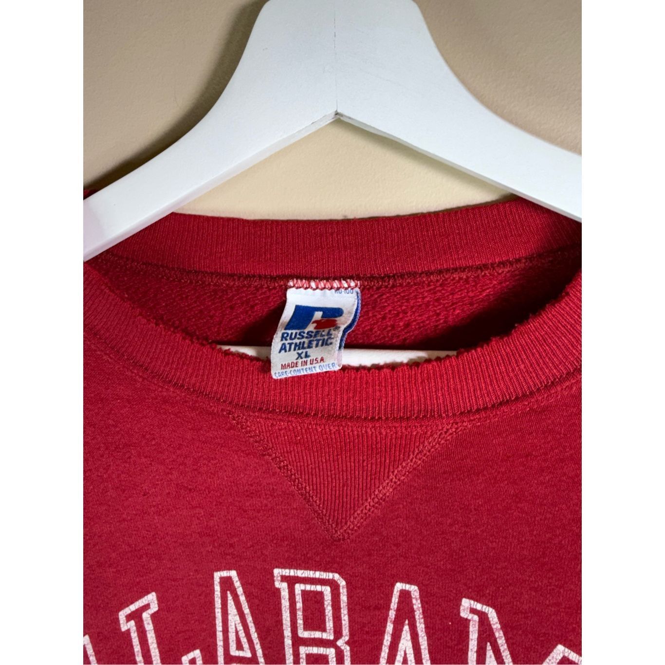 Russell Athletic Size XL Vintage 1990s Russell Athletics Alabama Crimson Tide Size US XL / EU 56 / 4 - 6 Thumbnail