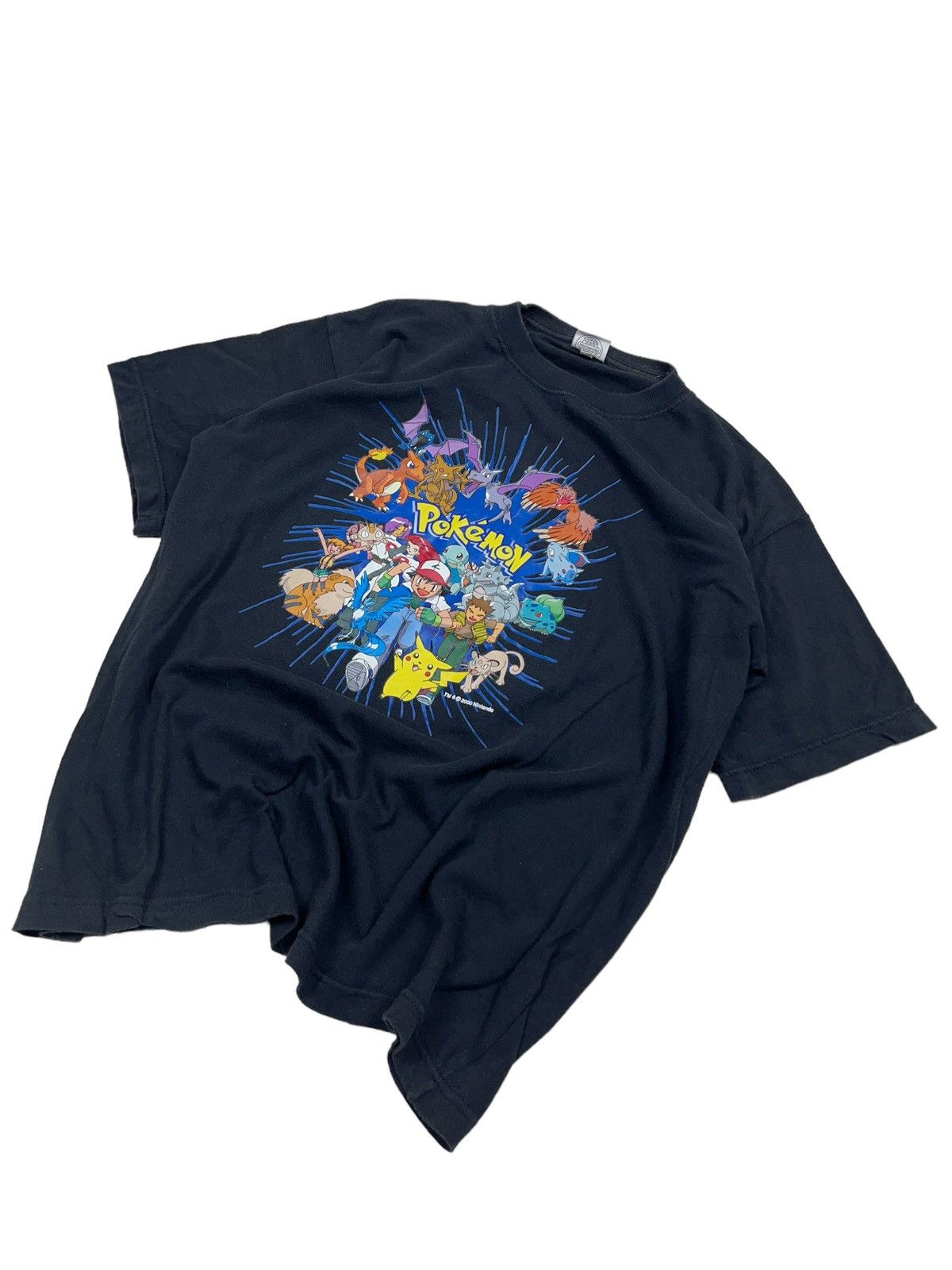 Cartoon Network Vintage Pokémon 2000 Baby size T-shirt Y2K Size US S / EU 44-46 / 1 - 3 Thumbnail