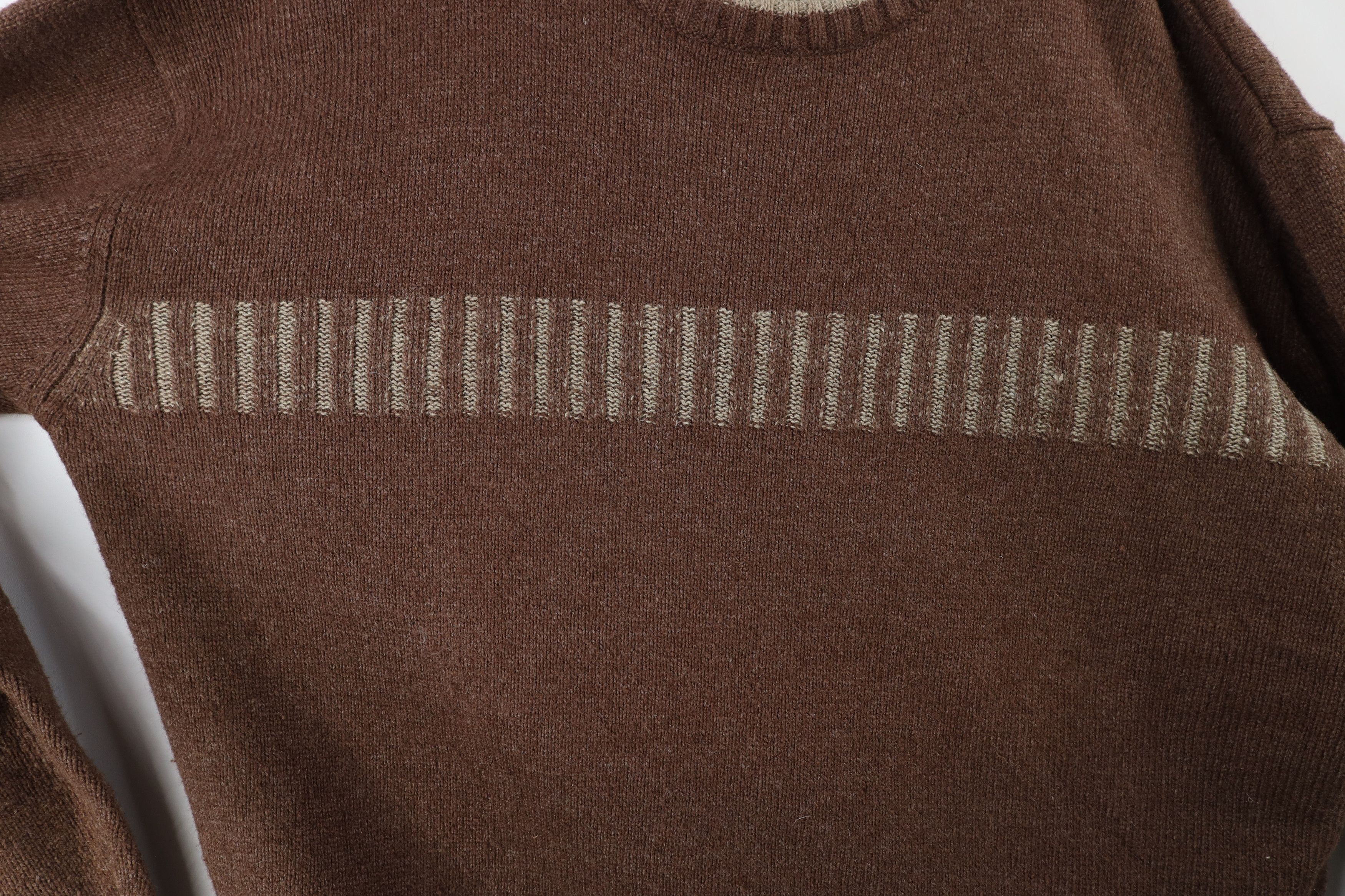 Columbia × Vintage Vintage 90s Y2K Columbia Wool Blend Ribbed Knit Sweater Size US L / EU 52-54 / 3 - 6 Thumbnail