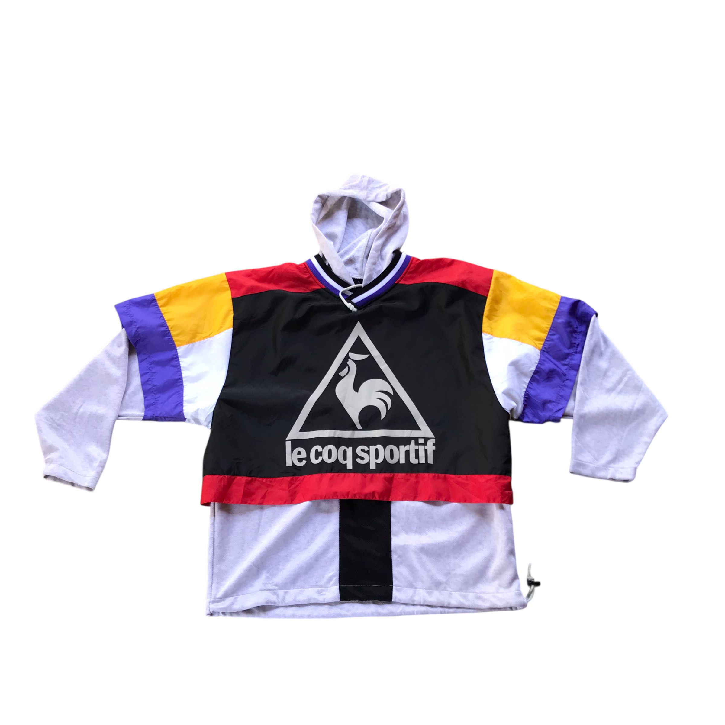 Le Coq Sportif Vintage 90s Le Coq Sportif Long Sleeve / Medium Size Size US M / EU 48-50 / 2 - 2 Thumbnail