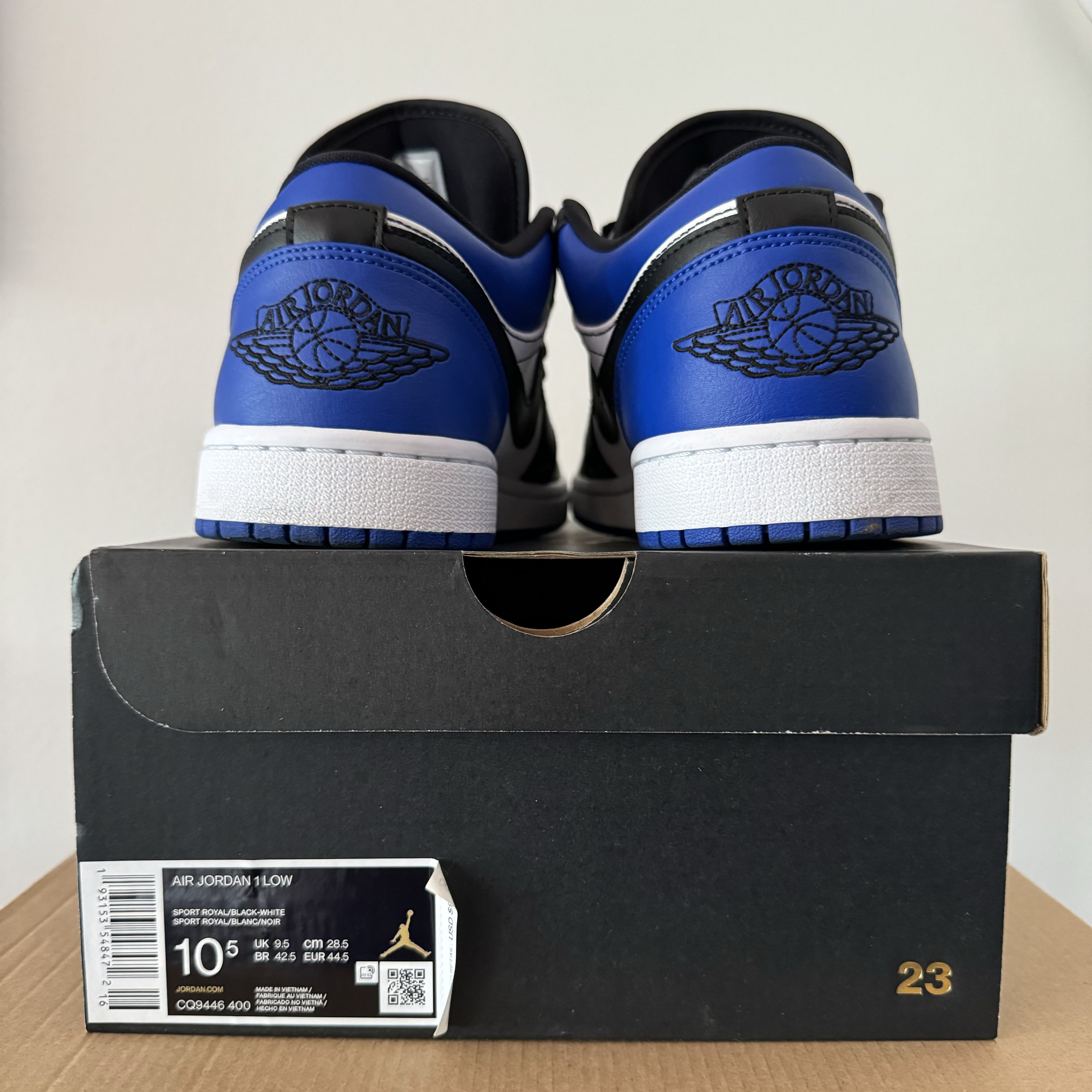 Air Jordan 1 Low (Royal Toe)