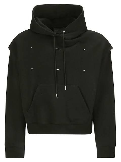 Heliot Emil Heliot emil OUTLINE LOGO HOODIE Size US L / EU 52-54 / 3 - 3 Thumbnail