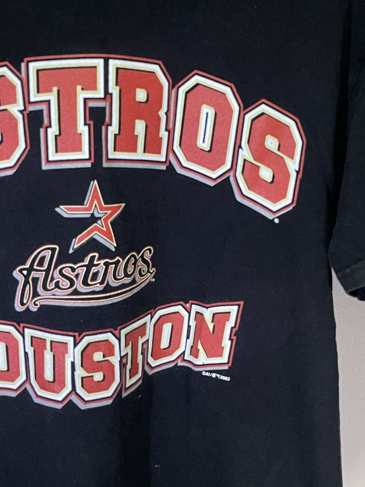 Vintage Astros Houston Vintage Tee Size US L / EU 52-54 / 3 - 3 Thumbnail