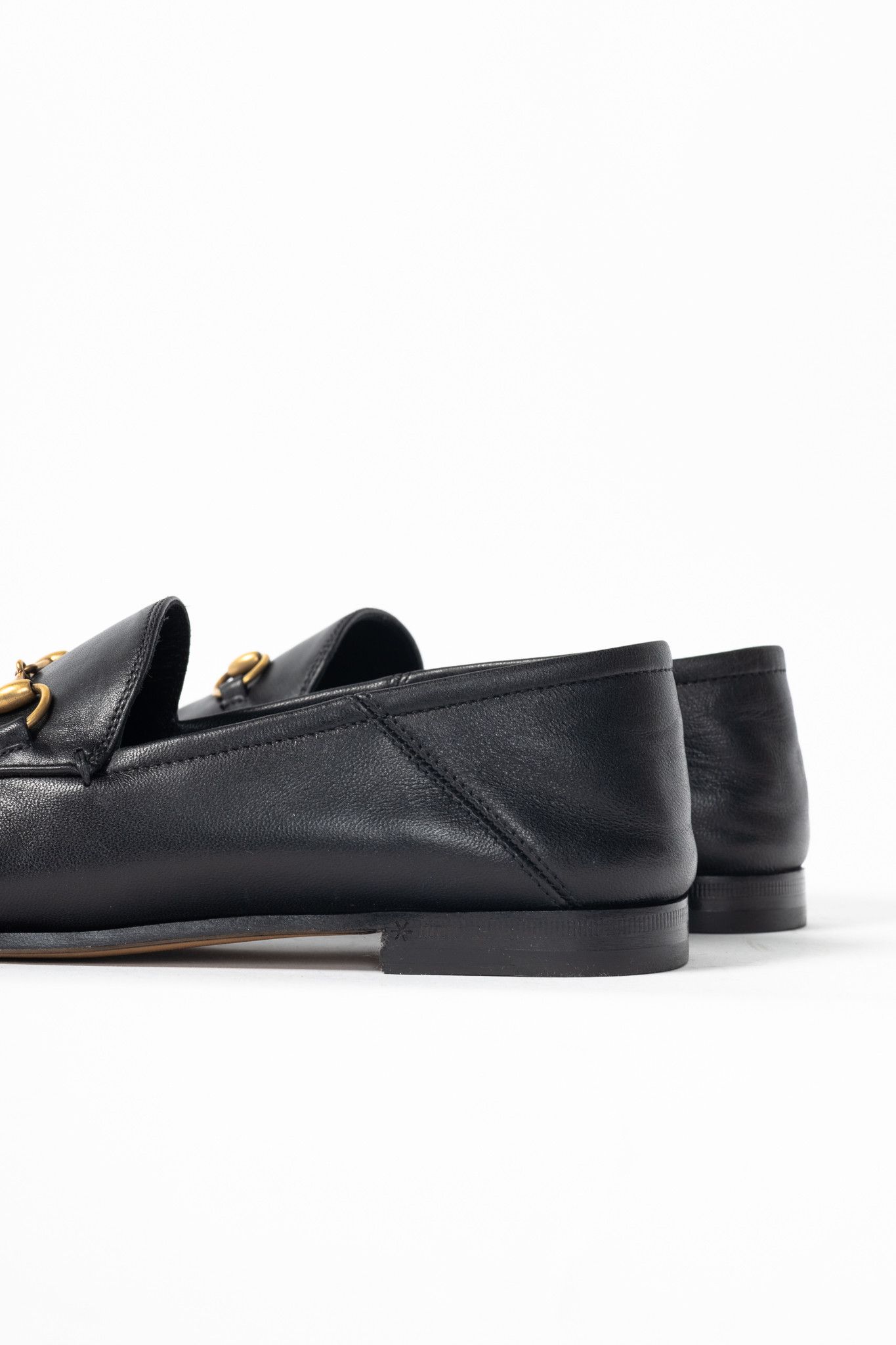 Gucci Gucci Nero Agnello Plonge Horsebit Loafers Size US 8.5 / IT 38.5 - 8 Thumbnail