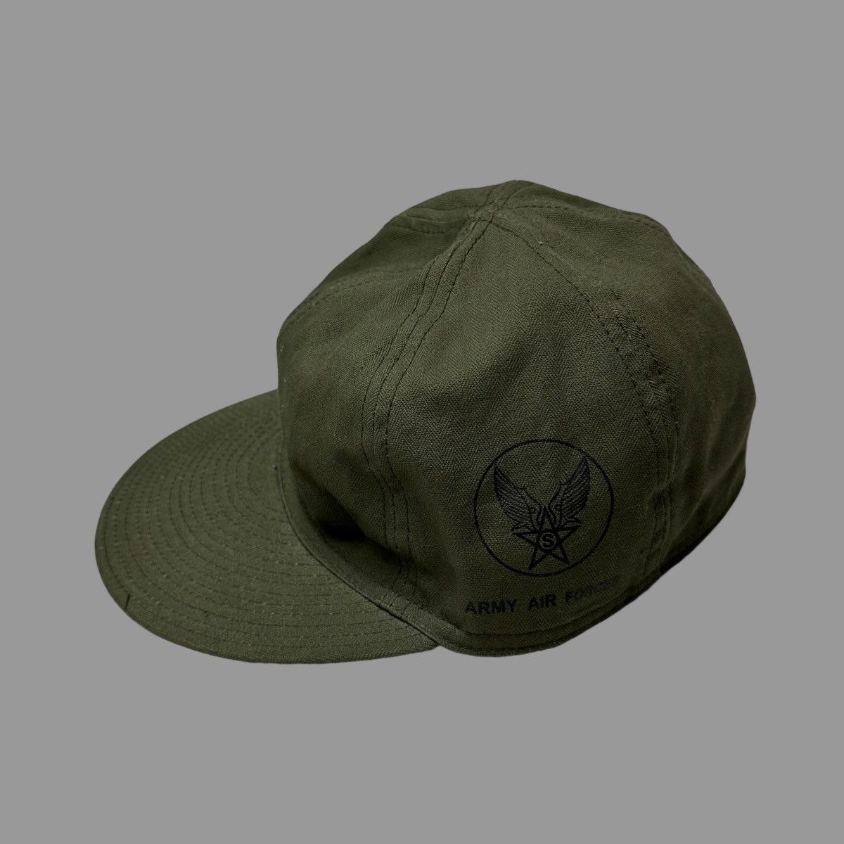 Vintage Vintage ww2 military reproduction hat Size ONE SIZE - 2 Thumbnail