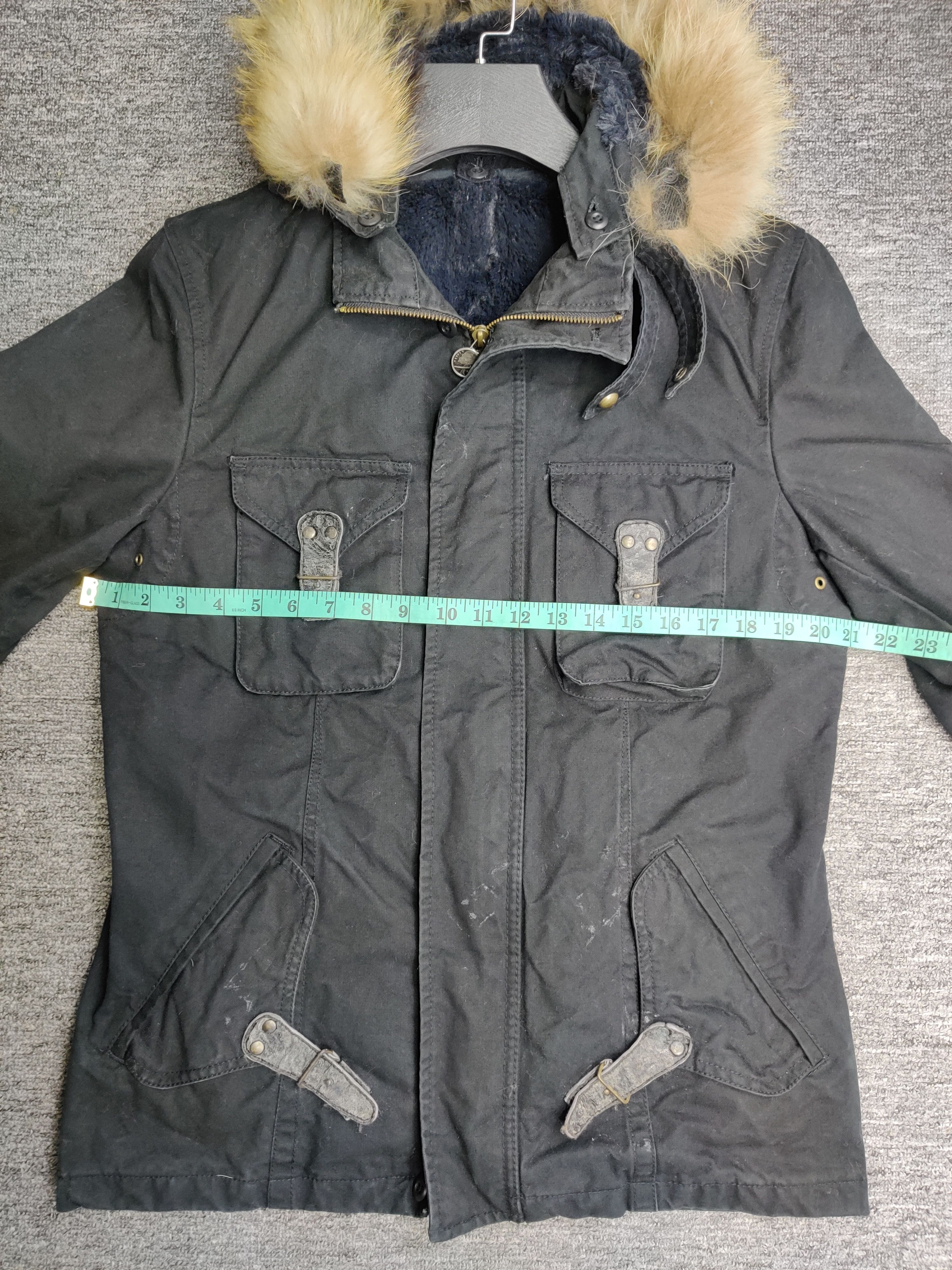 PPFM Vintage 90s PPFM Moleskin Bondage Fur Jacket Size US M / EU 48-50 / 2 - 18 Thumbnail