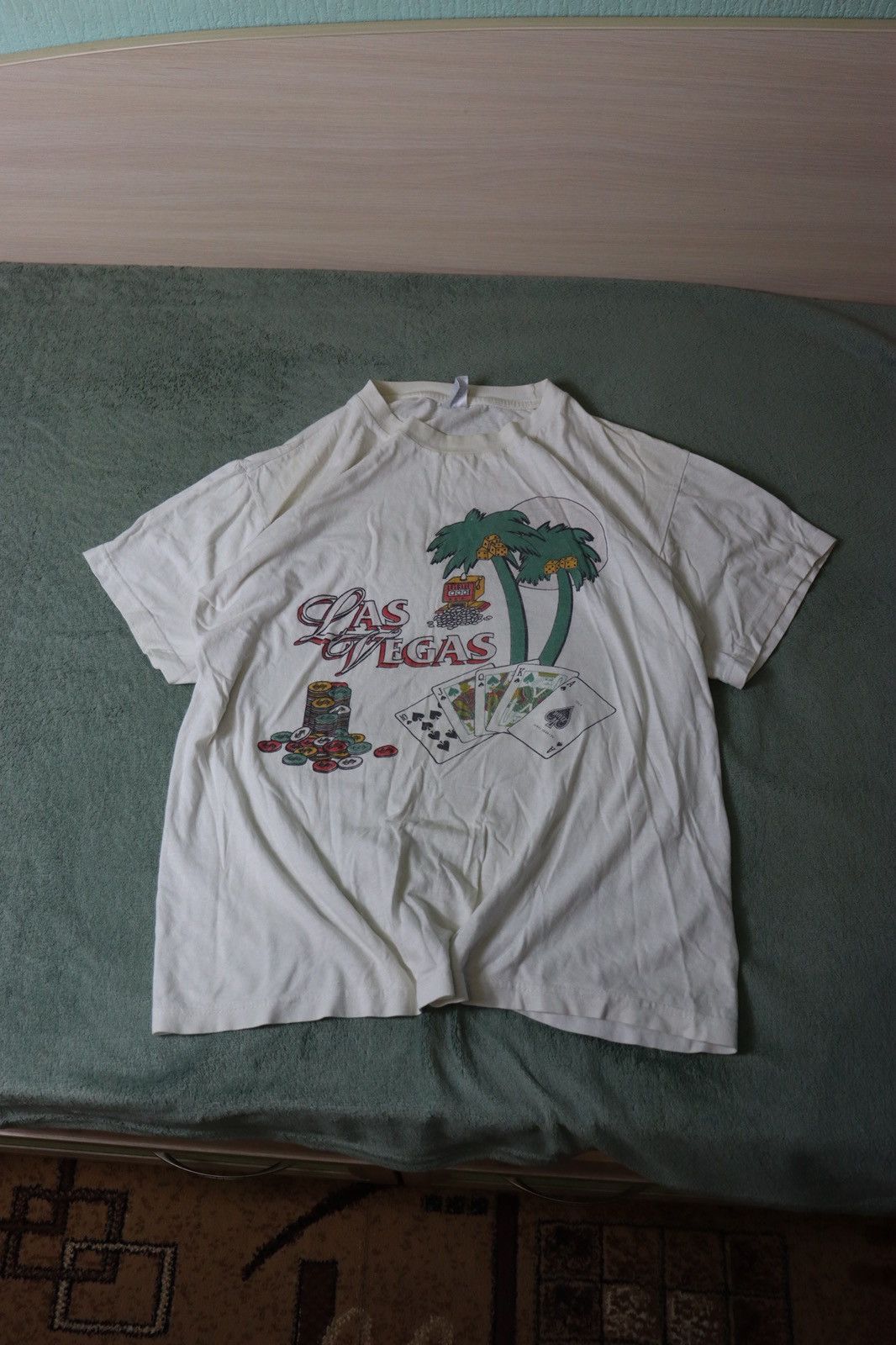 Vintage Las Vegas Casino K Young INC. Graphic Tee Vintage Streetwear Size US L / EU 52-54 / 3 - 2 Thumbnail