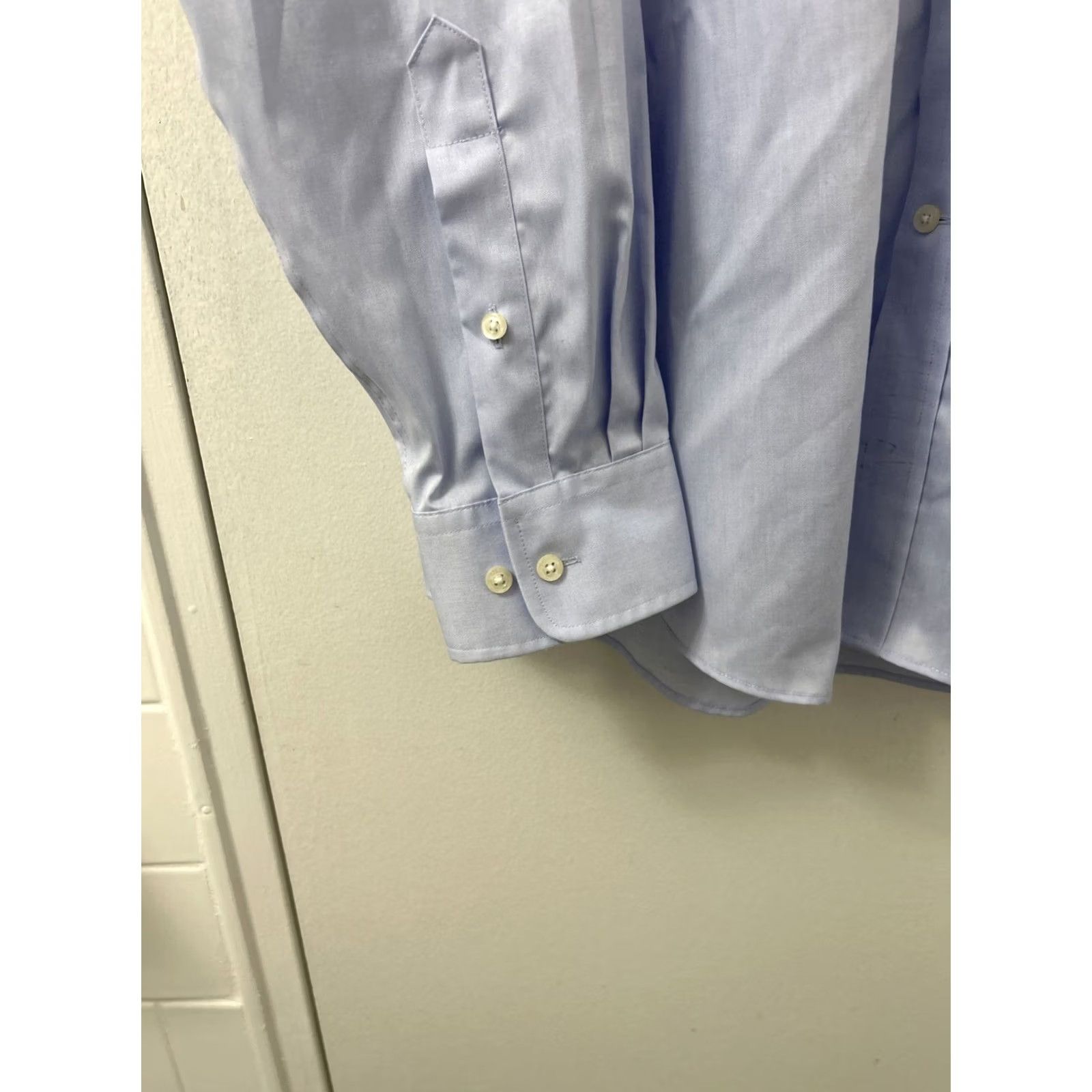Ralph Lauren Lauren Ralph Lauren Shirt Mens XL Blue Button-Down Stretch Fabric L/S Dress Shirt Regular Fit Size US XL / EU 56 / 4 - 6 Thumbnail