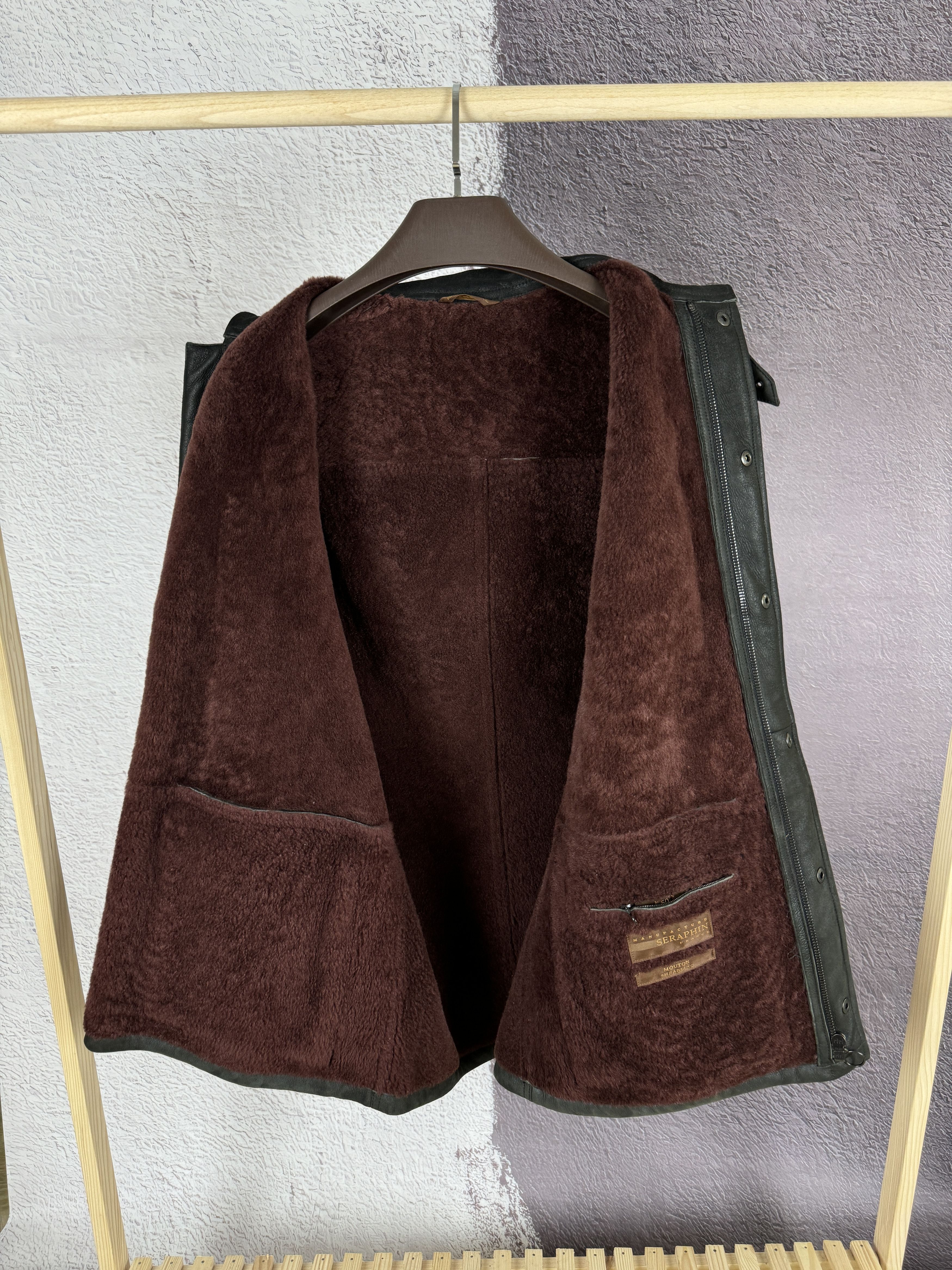 SERAPHIN RRP 9000$ Seraphin Mouton Shearling made in France jacket Size US M / EU 48-50 / 2 - 20 Thumbnail