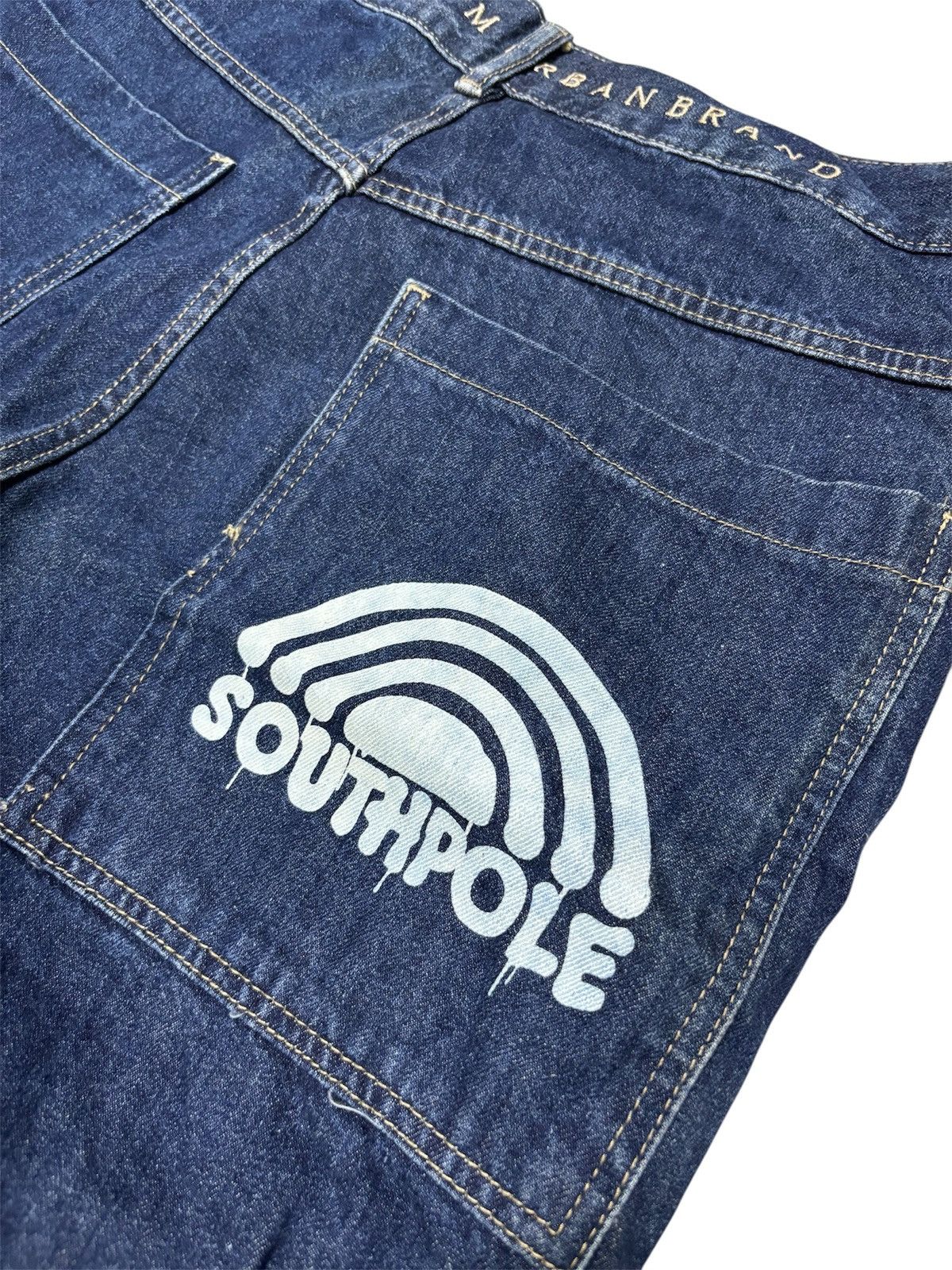 Southpole Y2K Southpole Rap Baggy Jeans Big Back Logo Graffiti Size US 36 / EU 52 - 5 Thumbnail