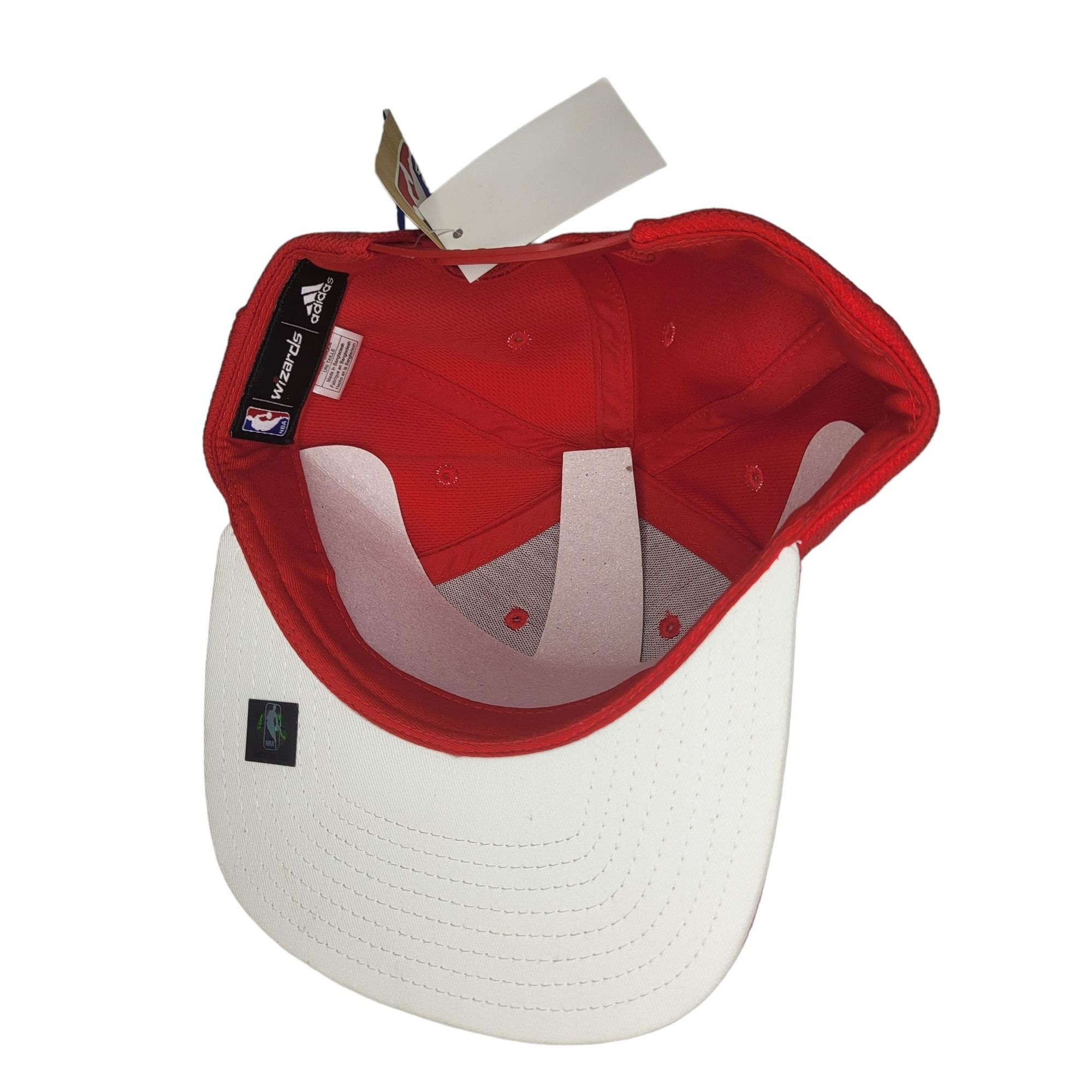 Adidas NBA Adidas Snapback Hat Washington Wizards One Size NWT Red Size ONE SIZE - 5 Thumbnail