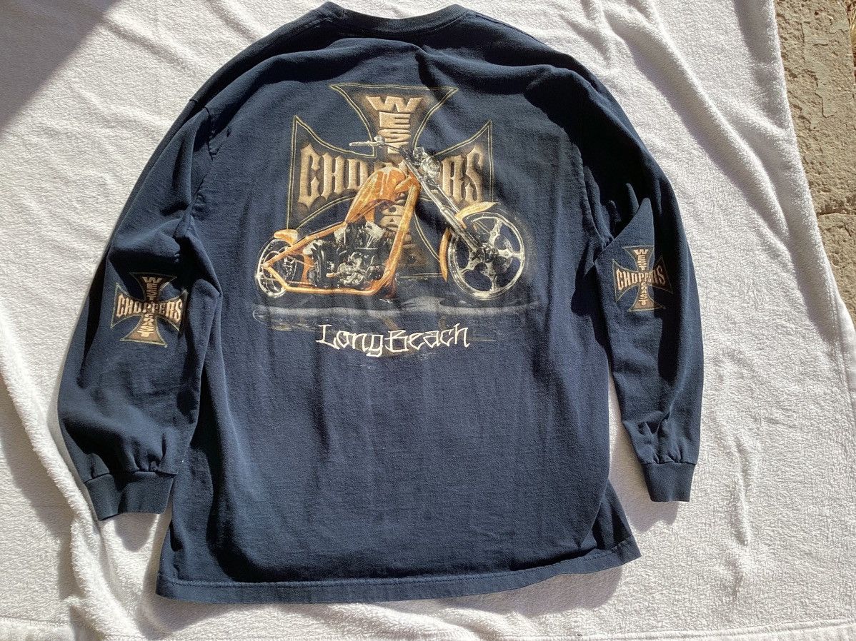 Vtg 90s West Coast choppers Long Beach, Jesse, who? LS Tee