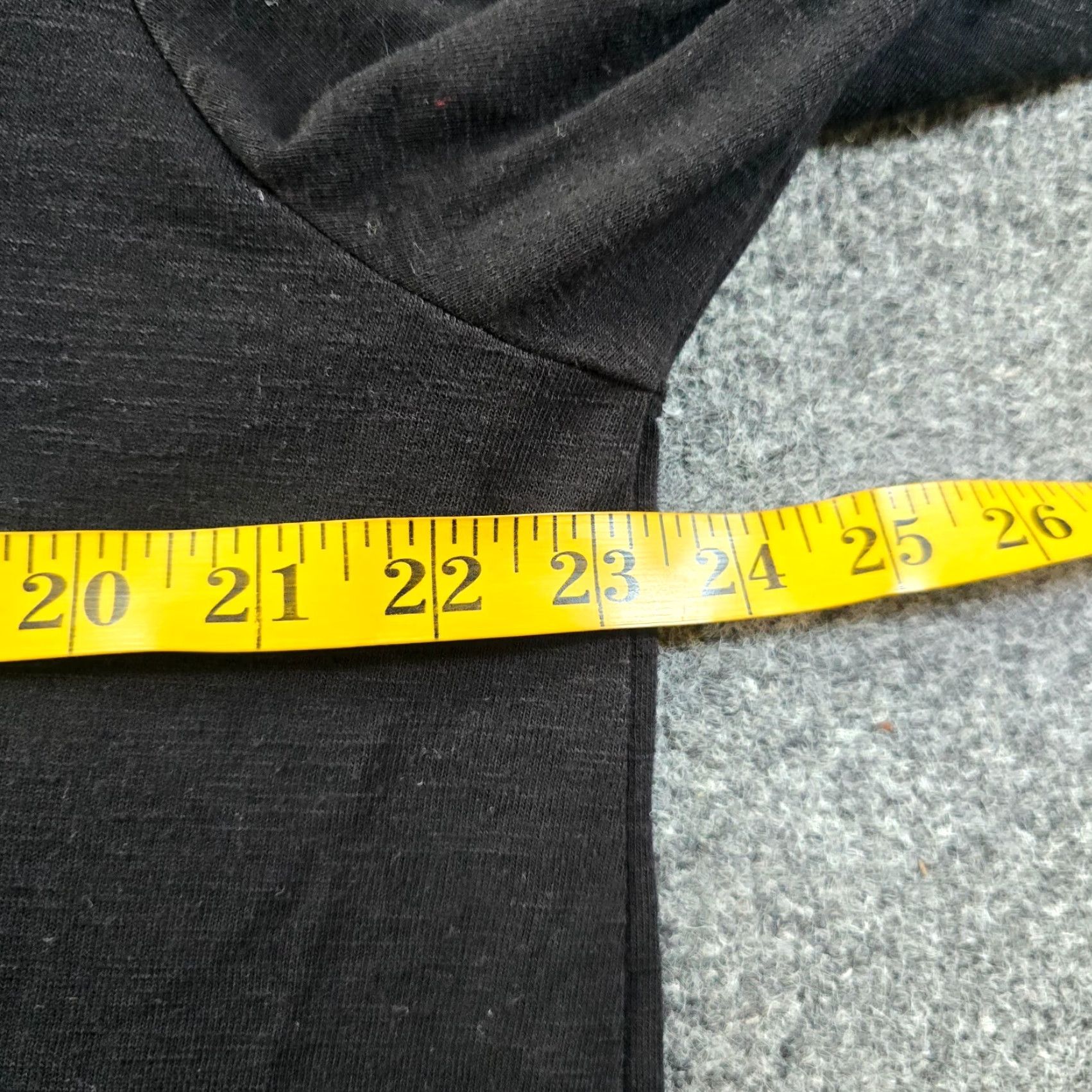 J.Crew VINTAGE J.CREW Blouse Womens 2X Black Knit Layered Slub Capsule Casual Minimalist Lightweight Classic Plus 2X Womens Shirt Size XXL / US 16-18 / IT 52-54 - 5 Thumbnail